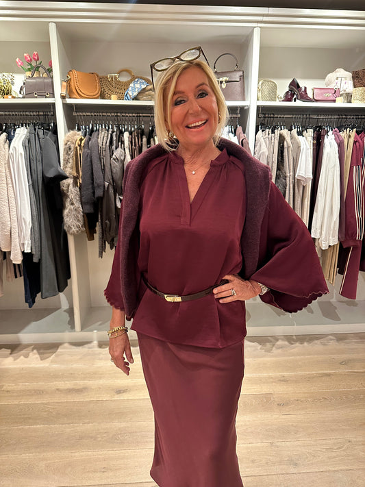 Bruuns bazaar blouse Beckia