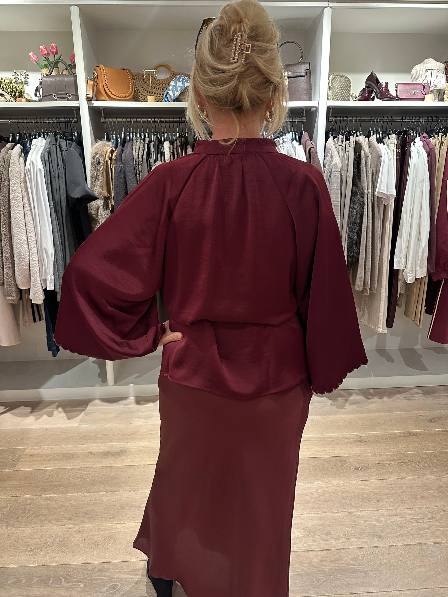 Bruuns bazaar blouse Beckia