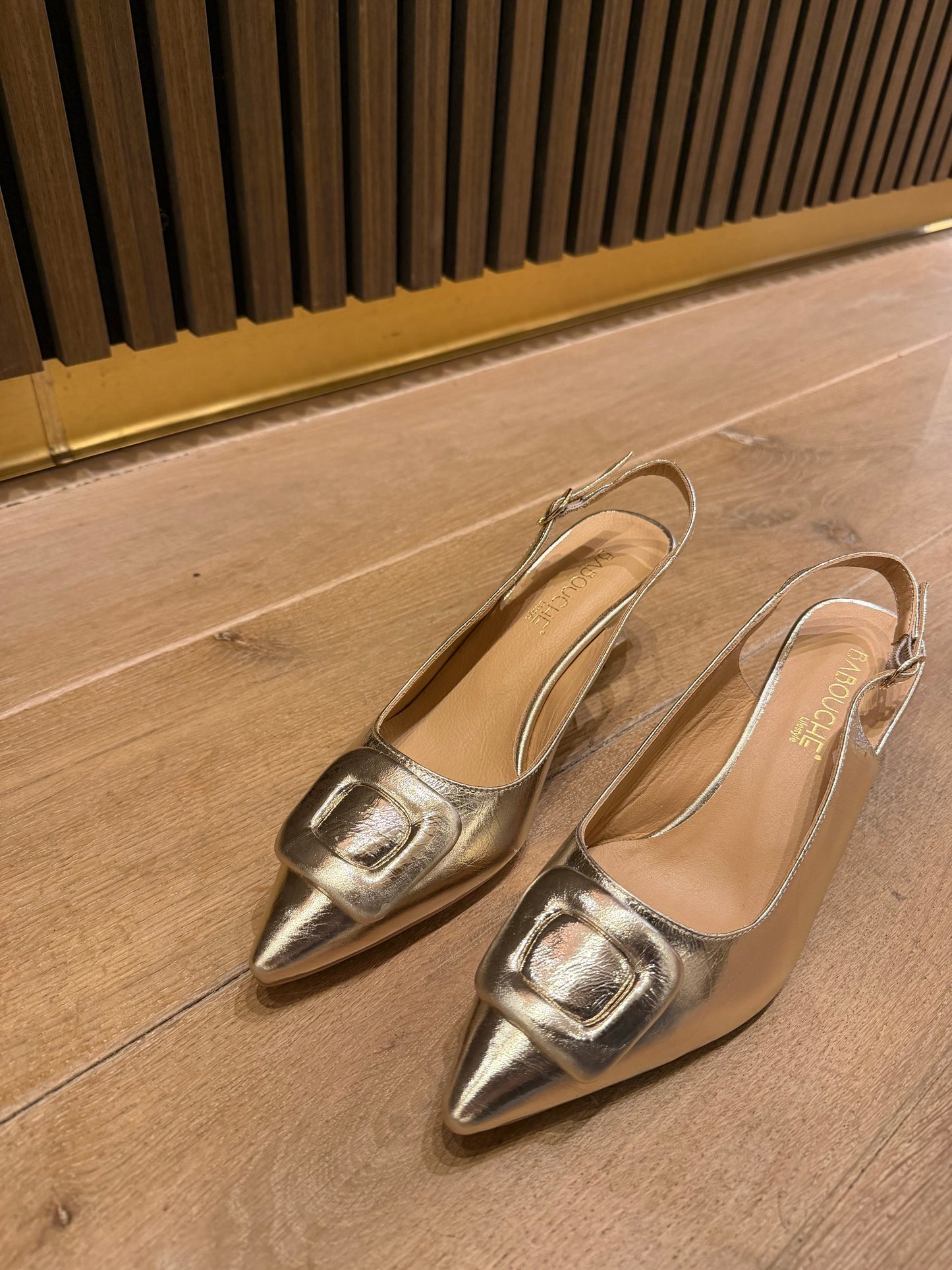 Babouche freja gold