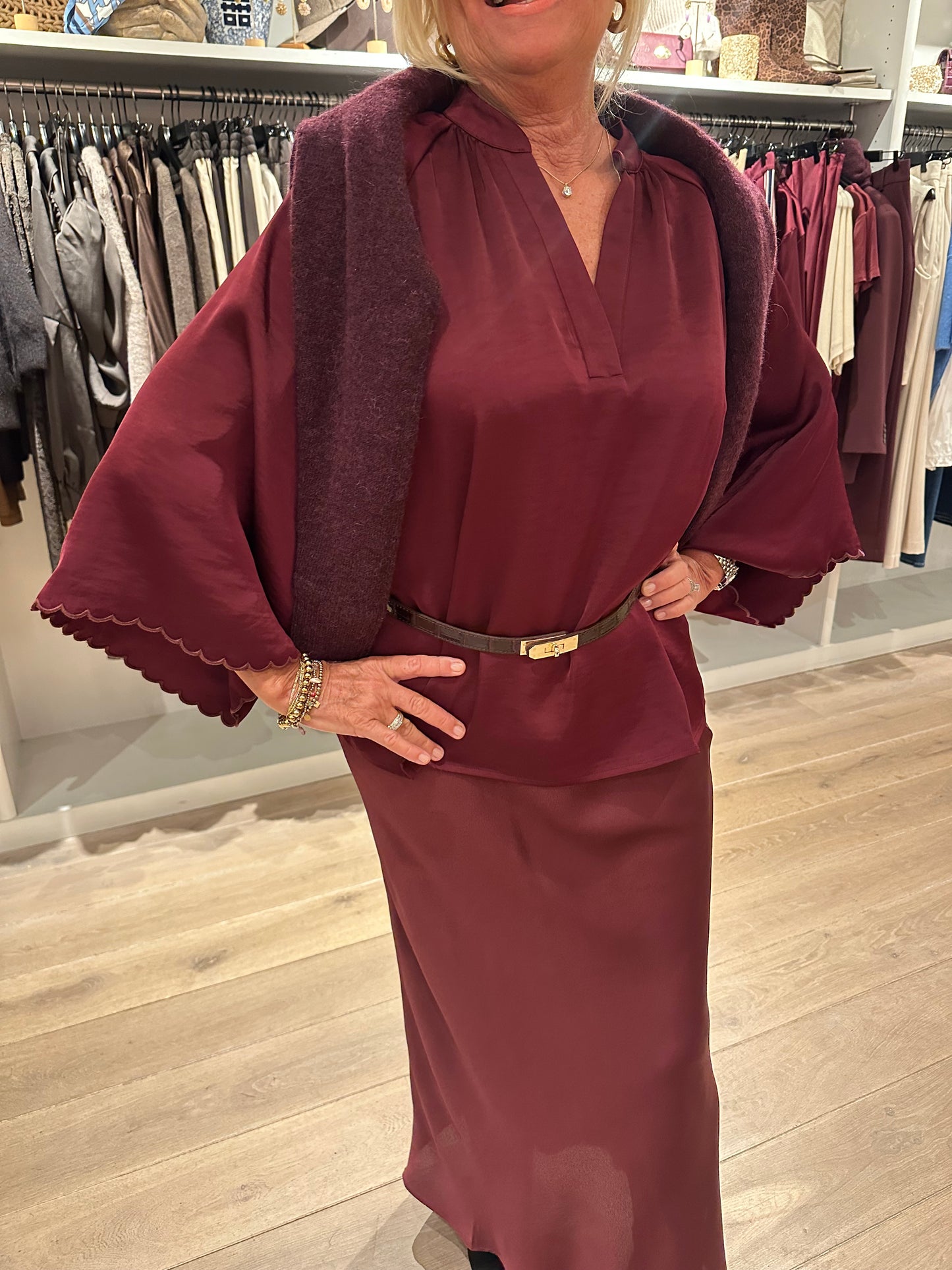 Bruuns bazaar blouse Beckia