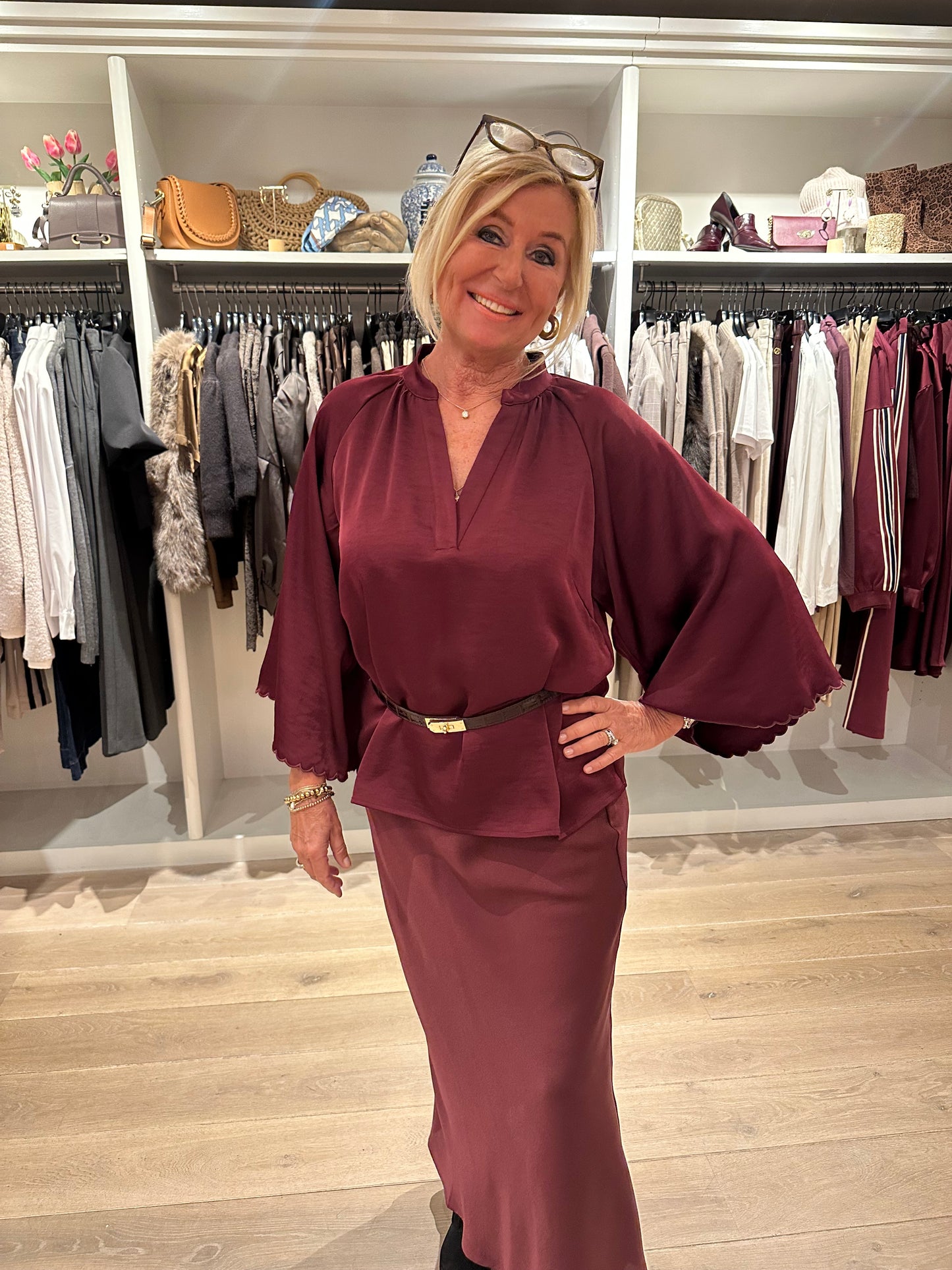 Bruuns bazaar blouse Beckia