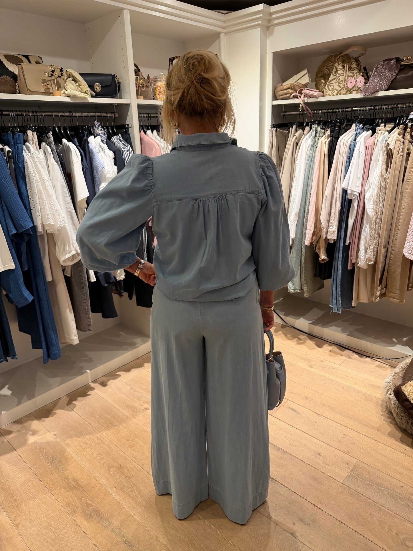 Peppercorn denim broek