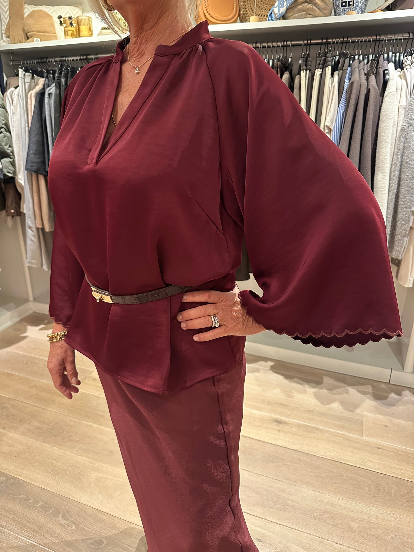 Bruuns bazaar blouse Beckia