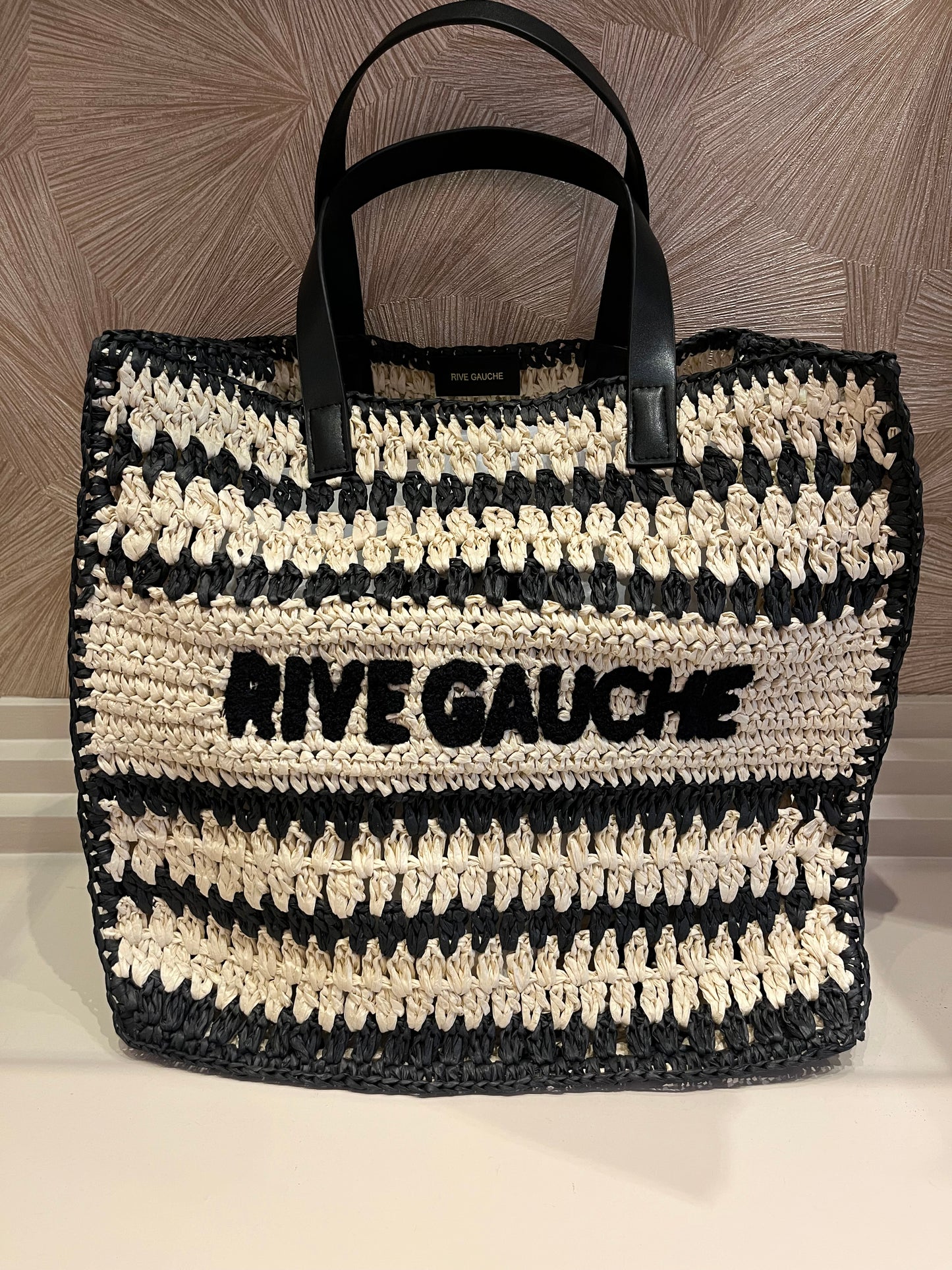 Tas zwart wit rive gauxche