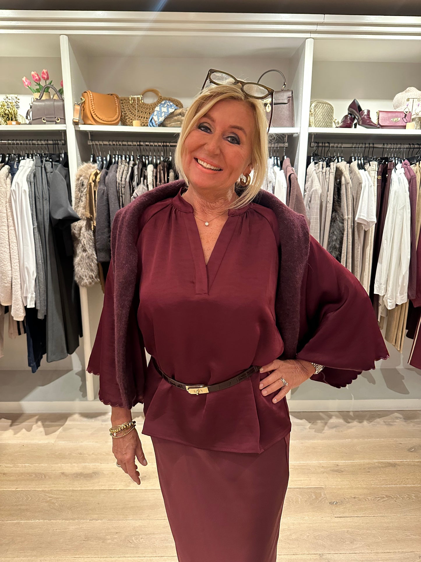 Bruuns bazaar blouse Beckia