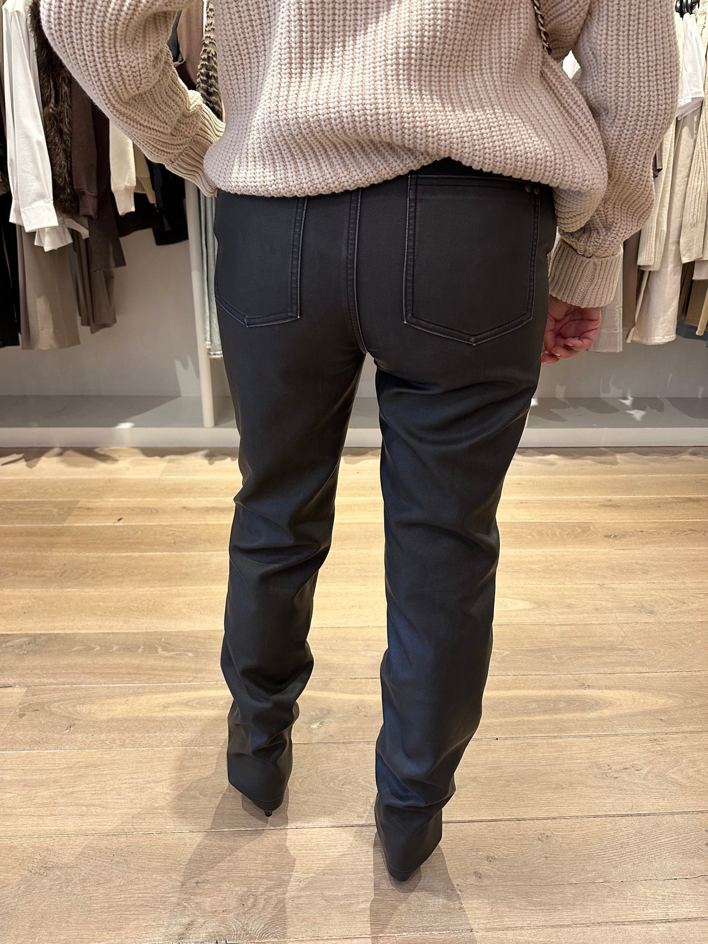 Aaiko jason leather look