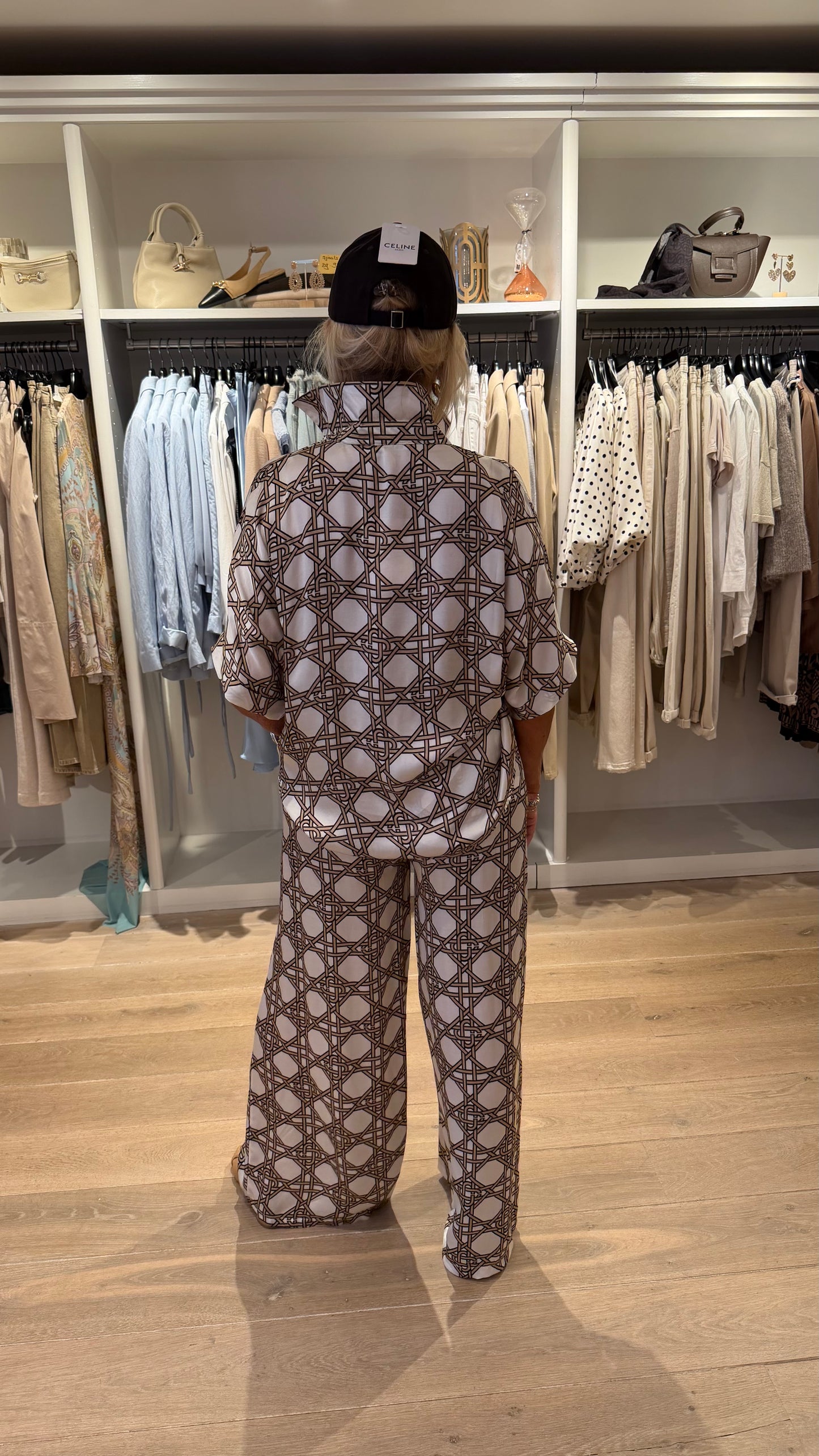 Blouse sense creme