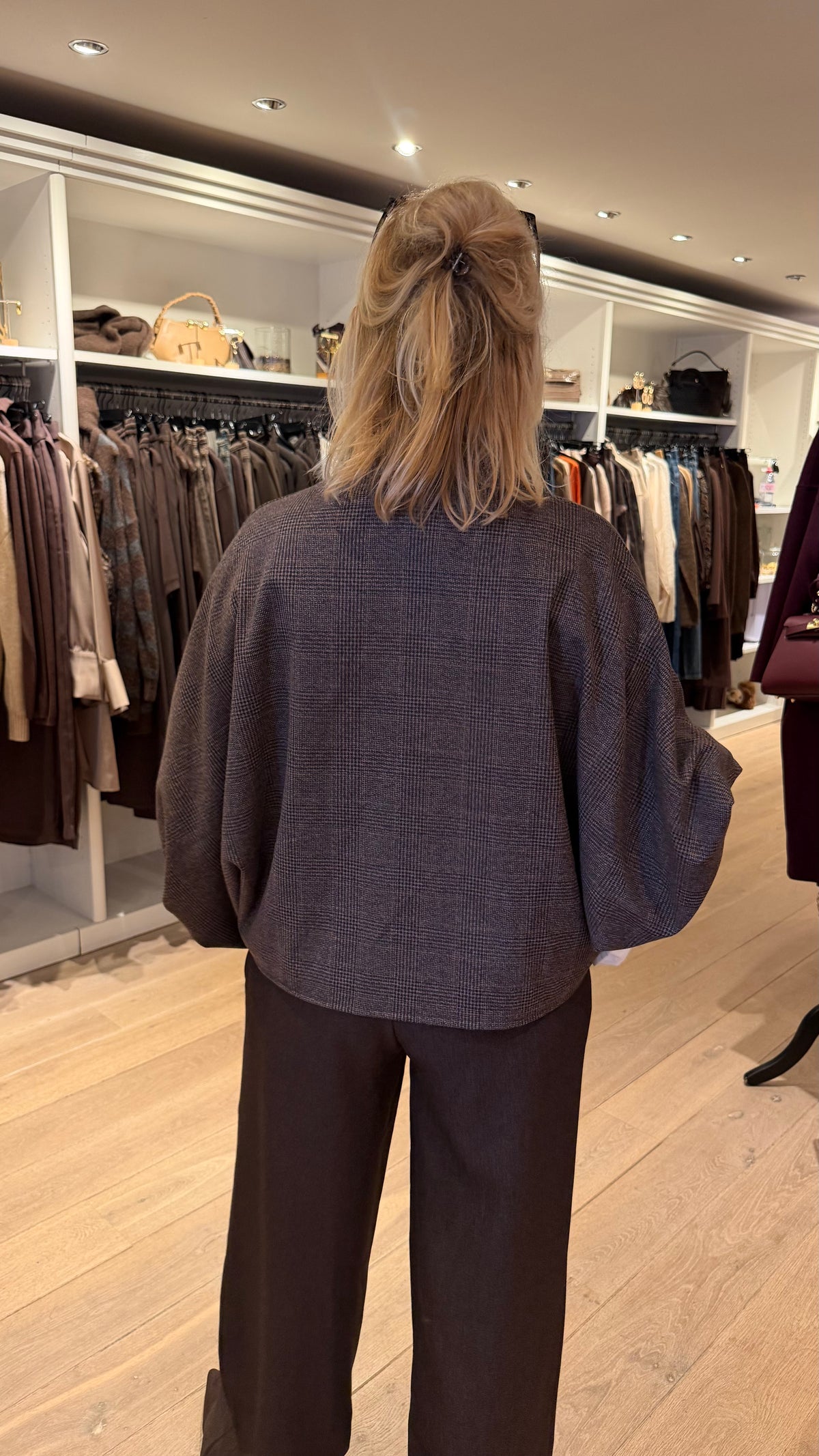 Blouse ruit oliver