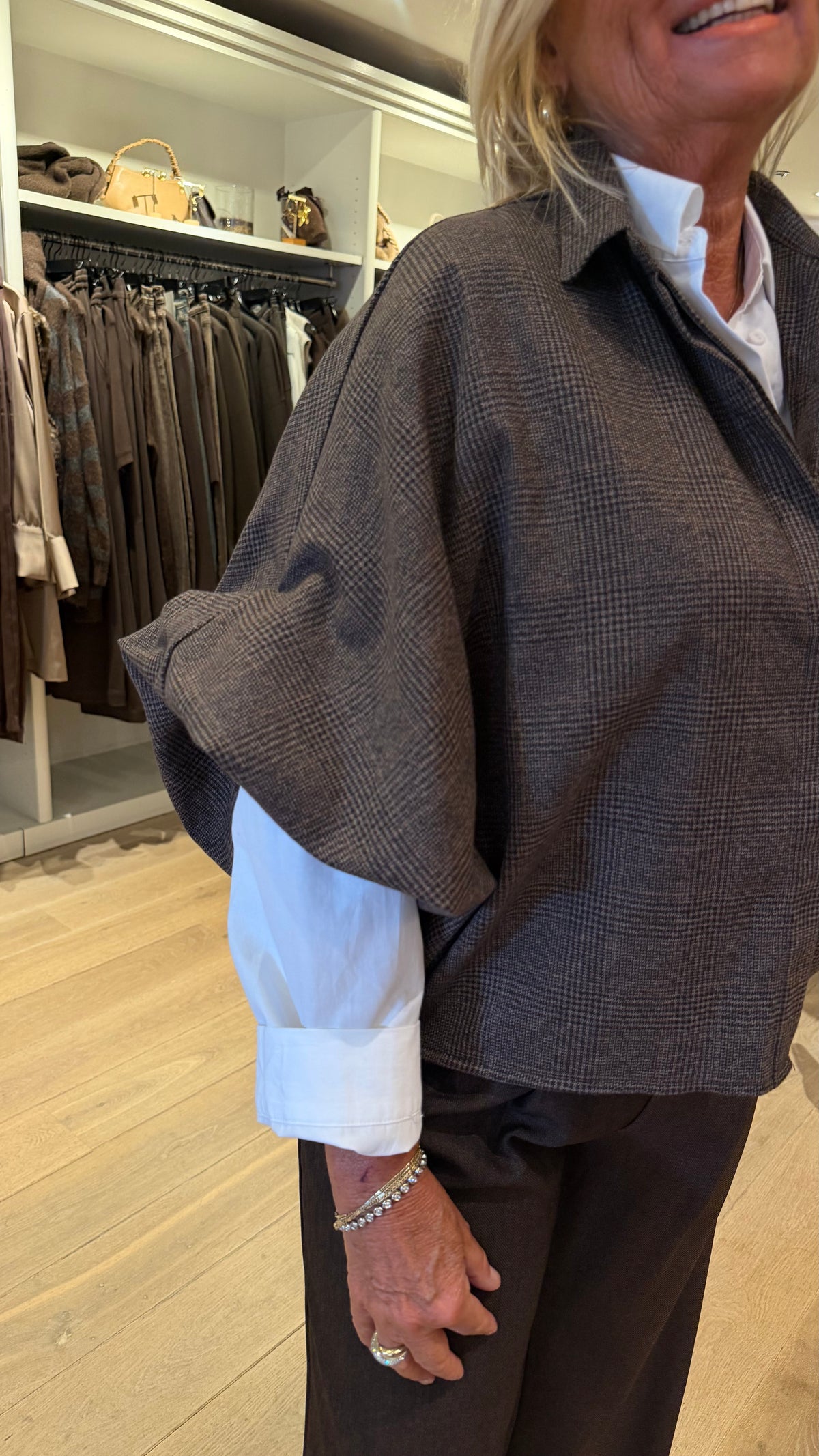 Blouse ruit oliver