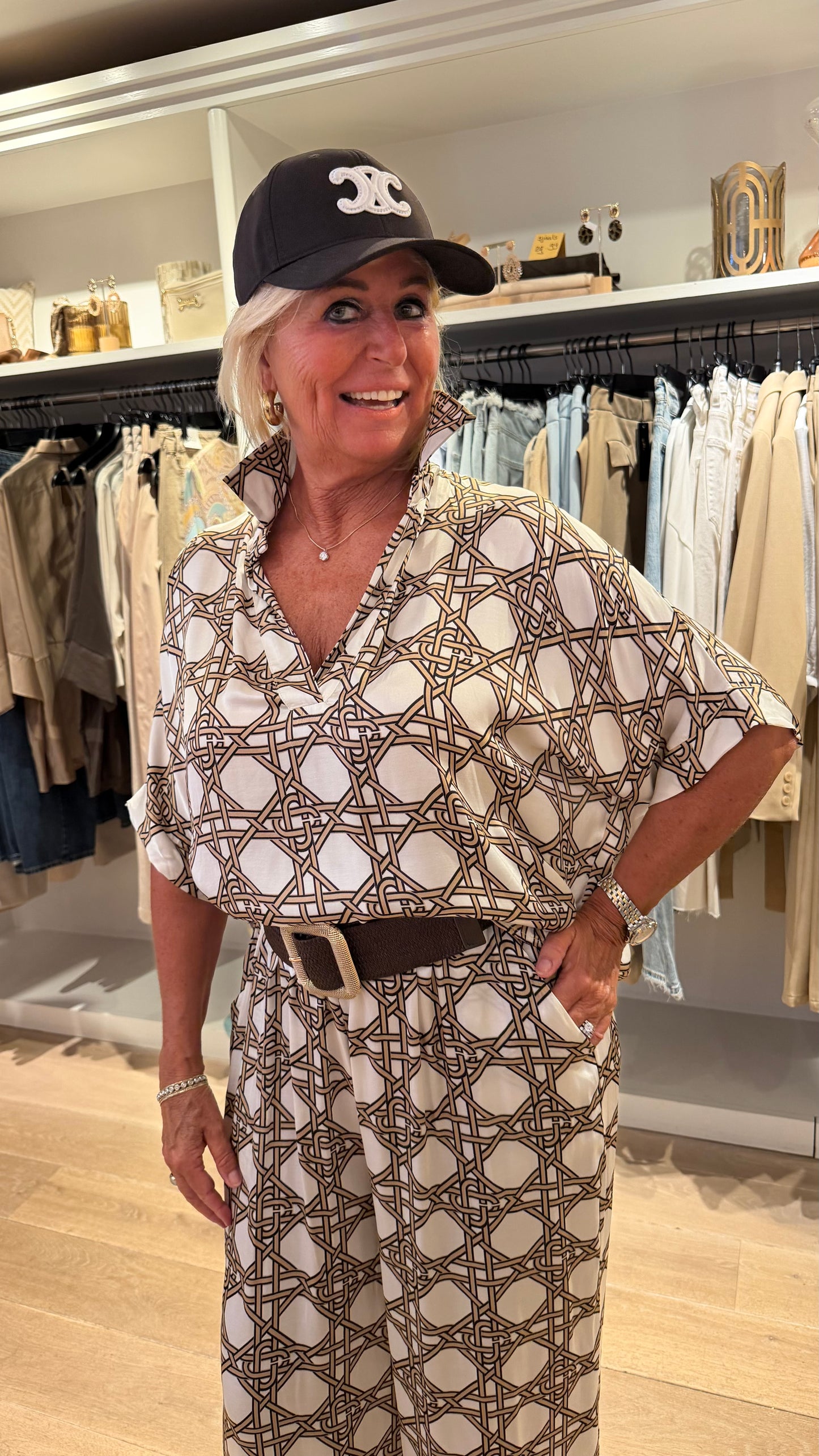 Blouse sense creme