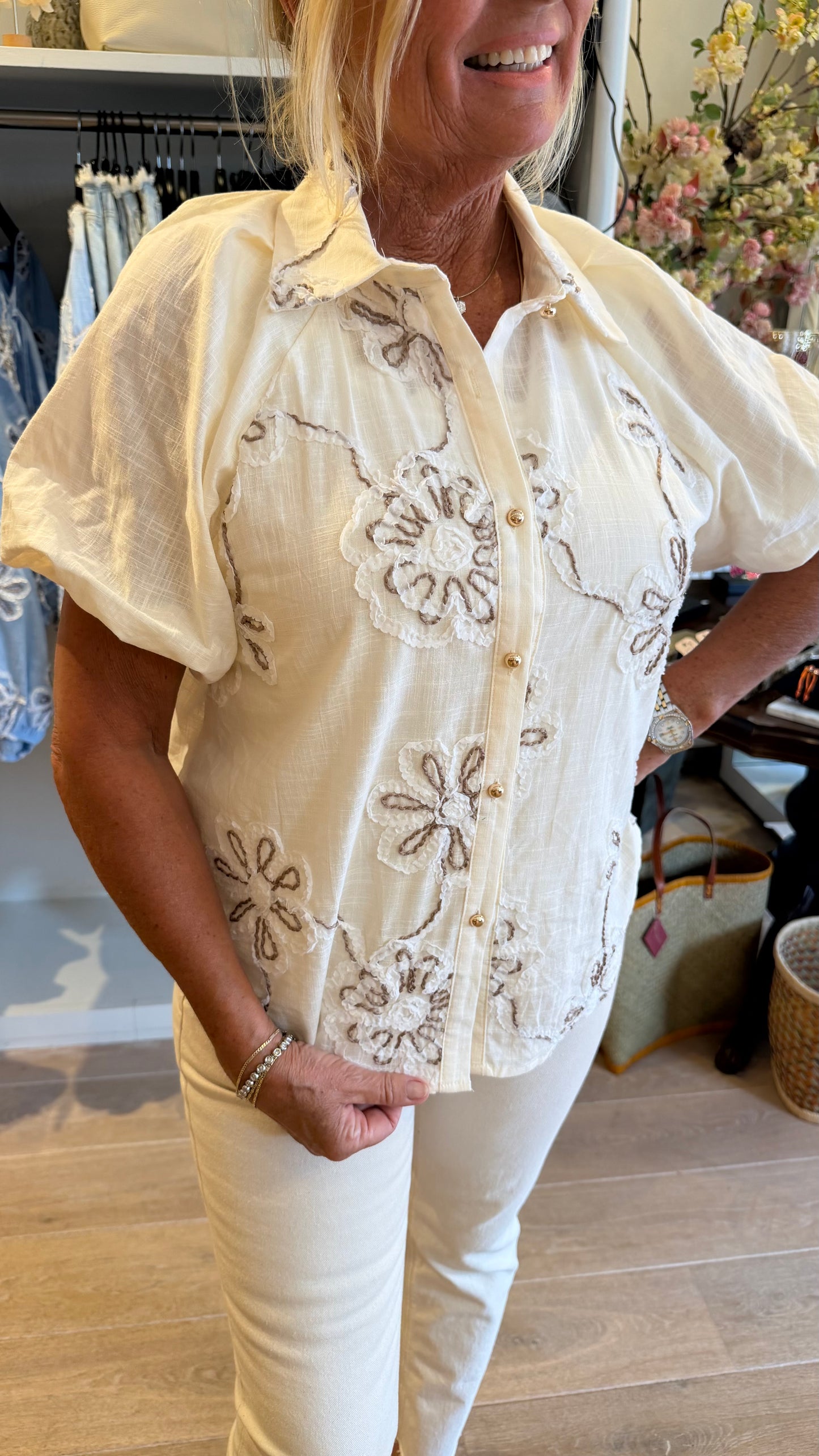 Blouse broderie