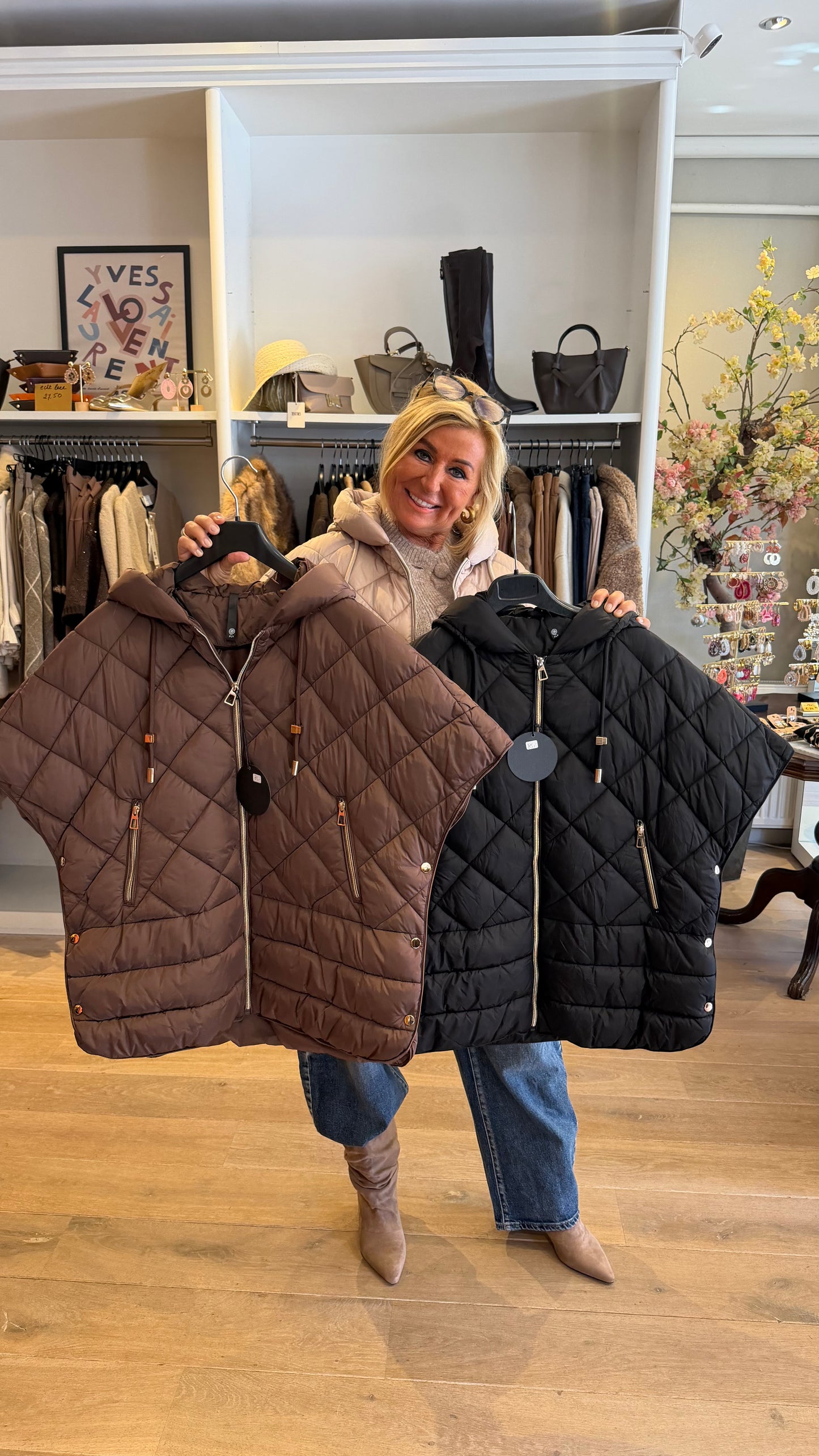 Bodywarmer gevoerd