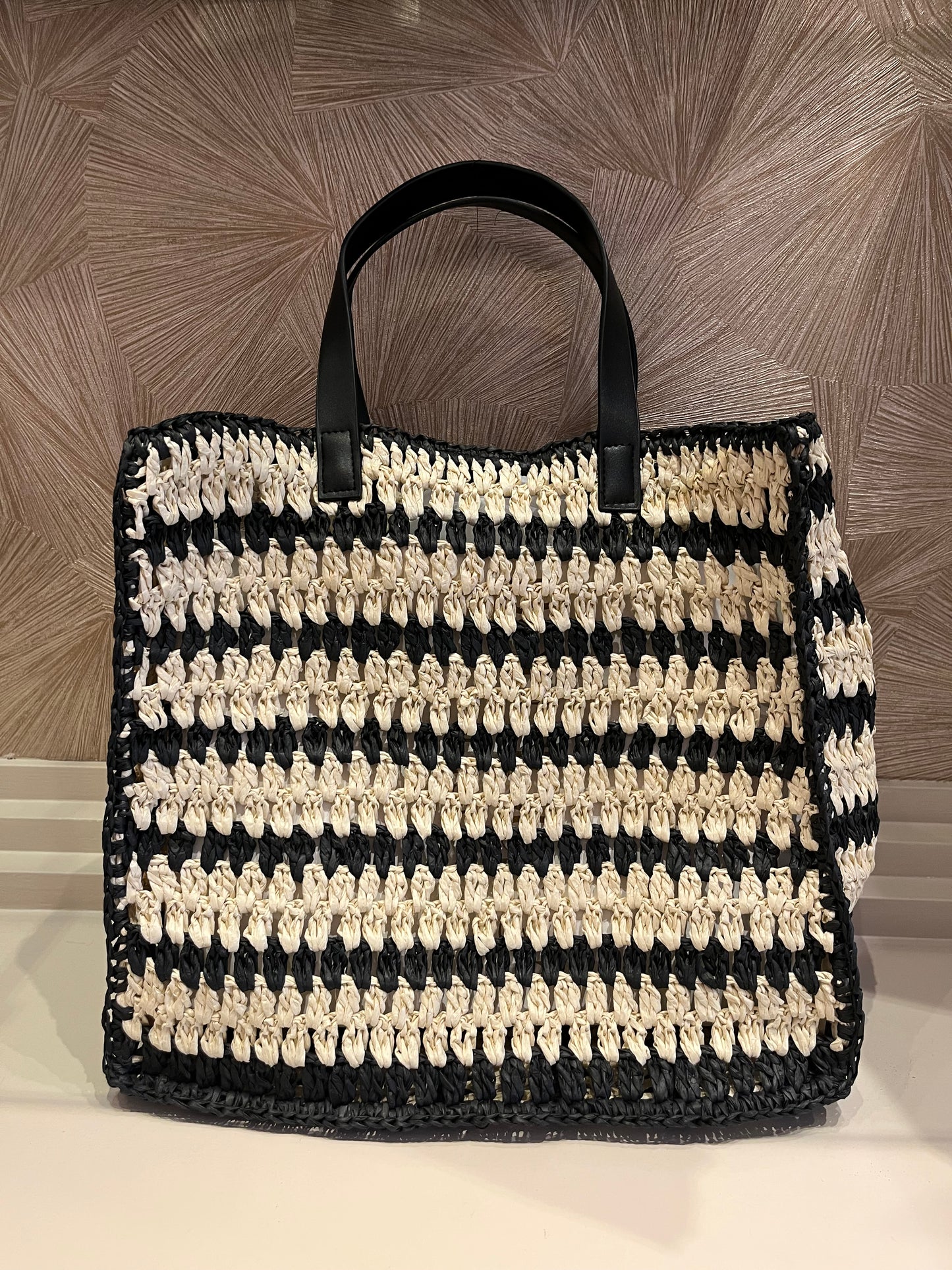 Tas zwart wit rive gauxche