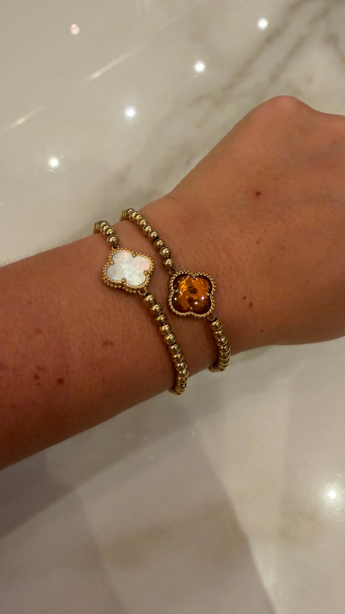 Armband klaver