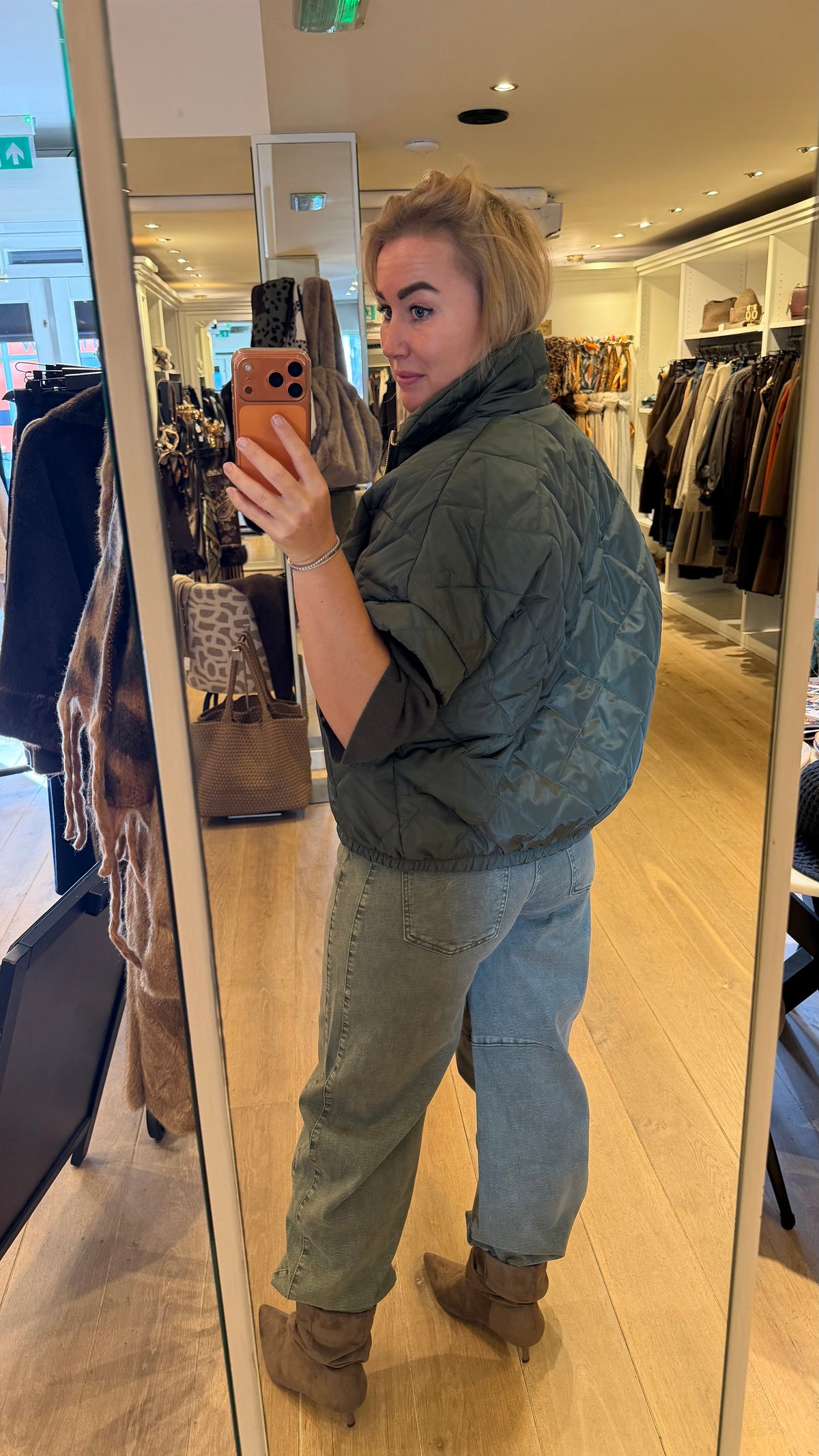 Bodywarmer groen