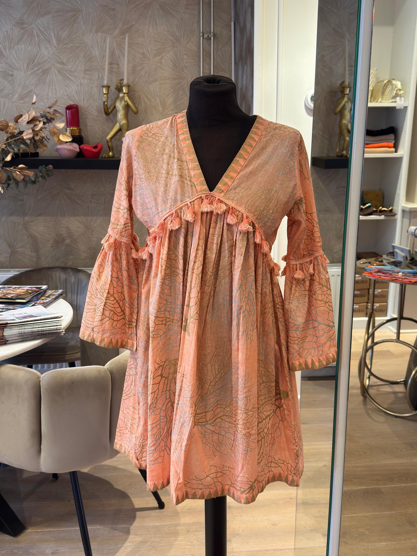 Marbella tuniek zalm roze