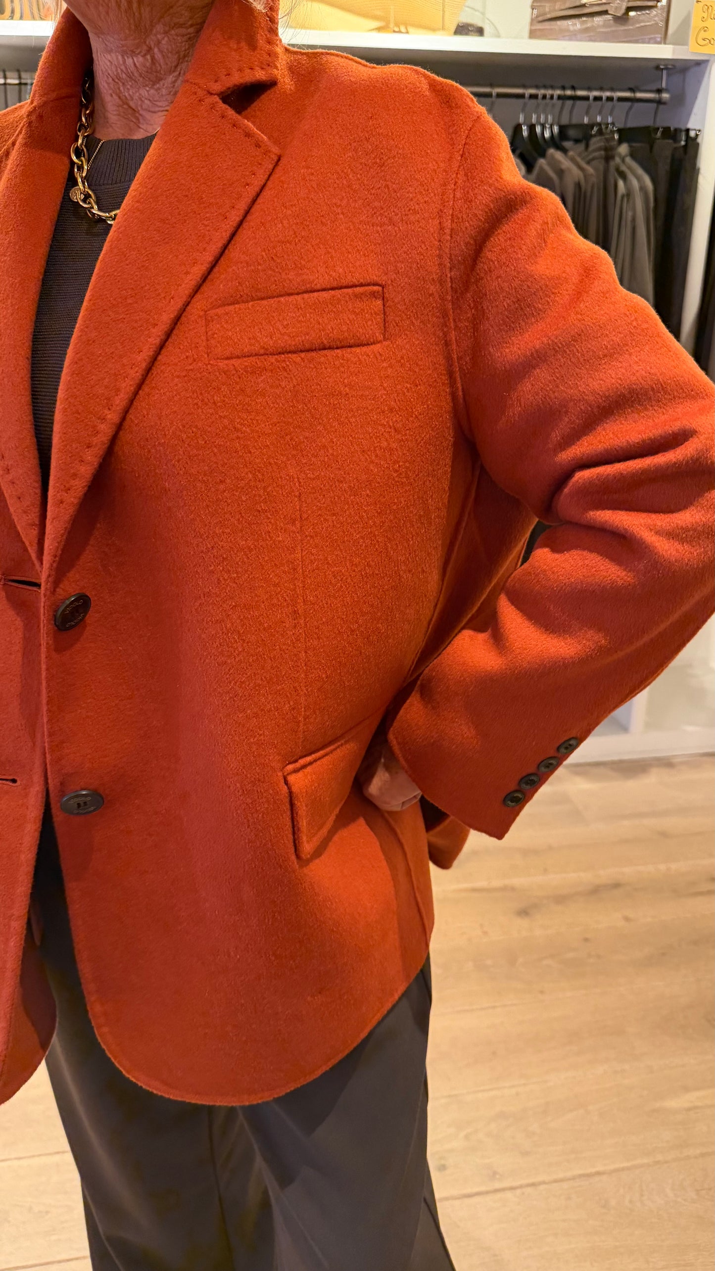 Vicolo blazer jas brique