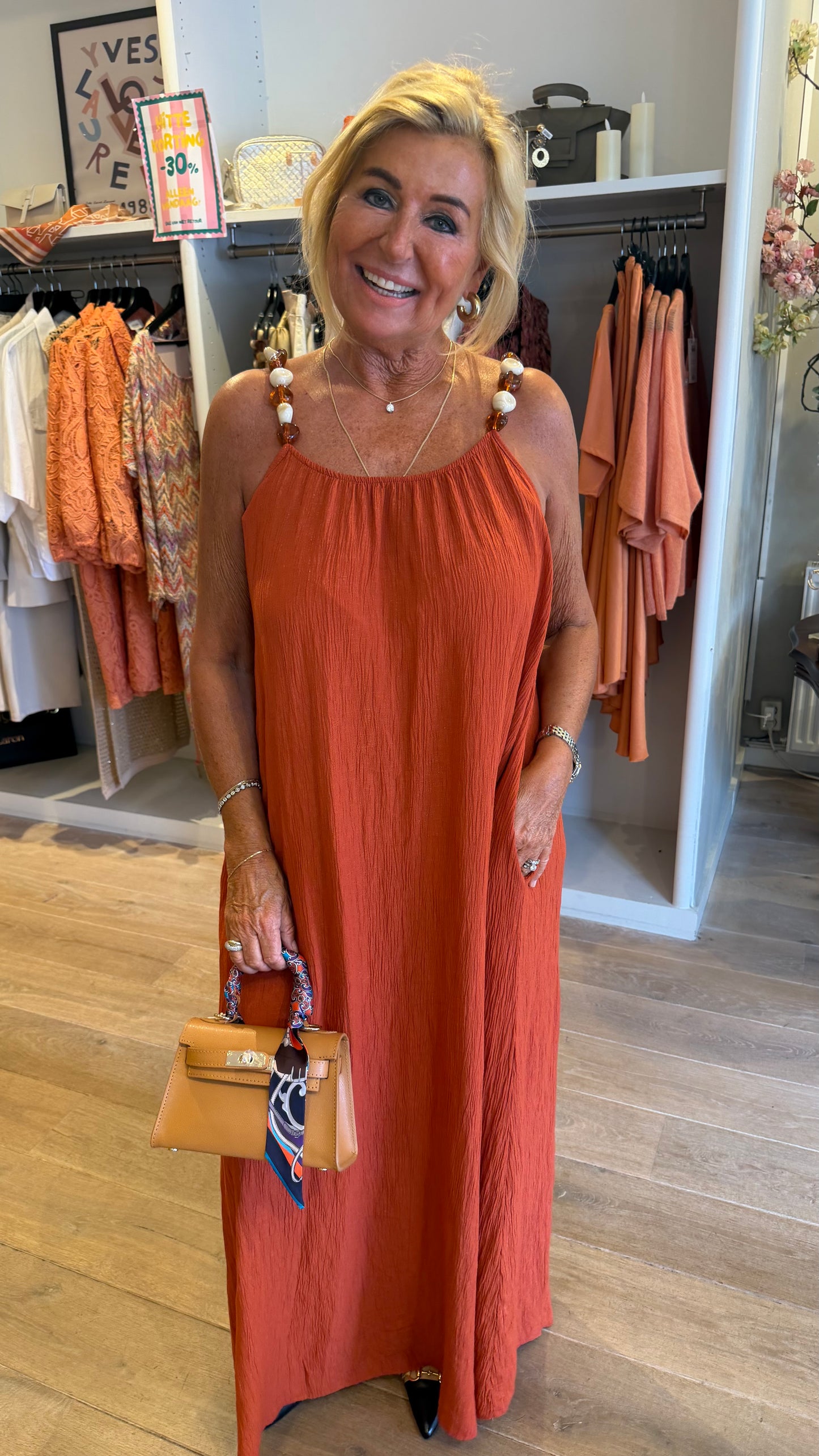 Jurk viscose mariska