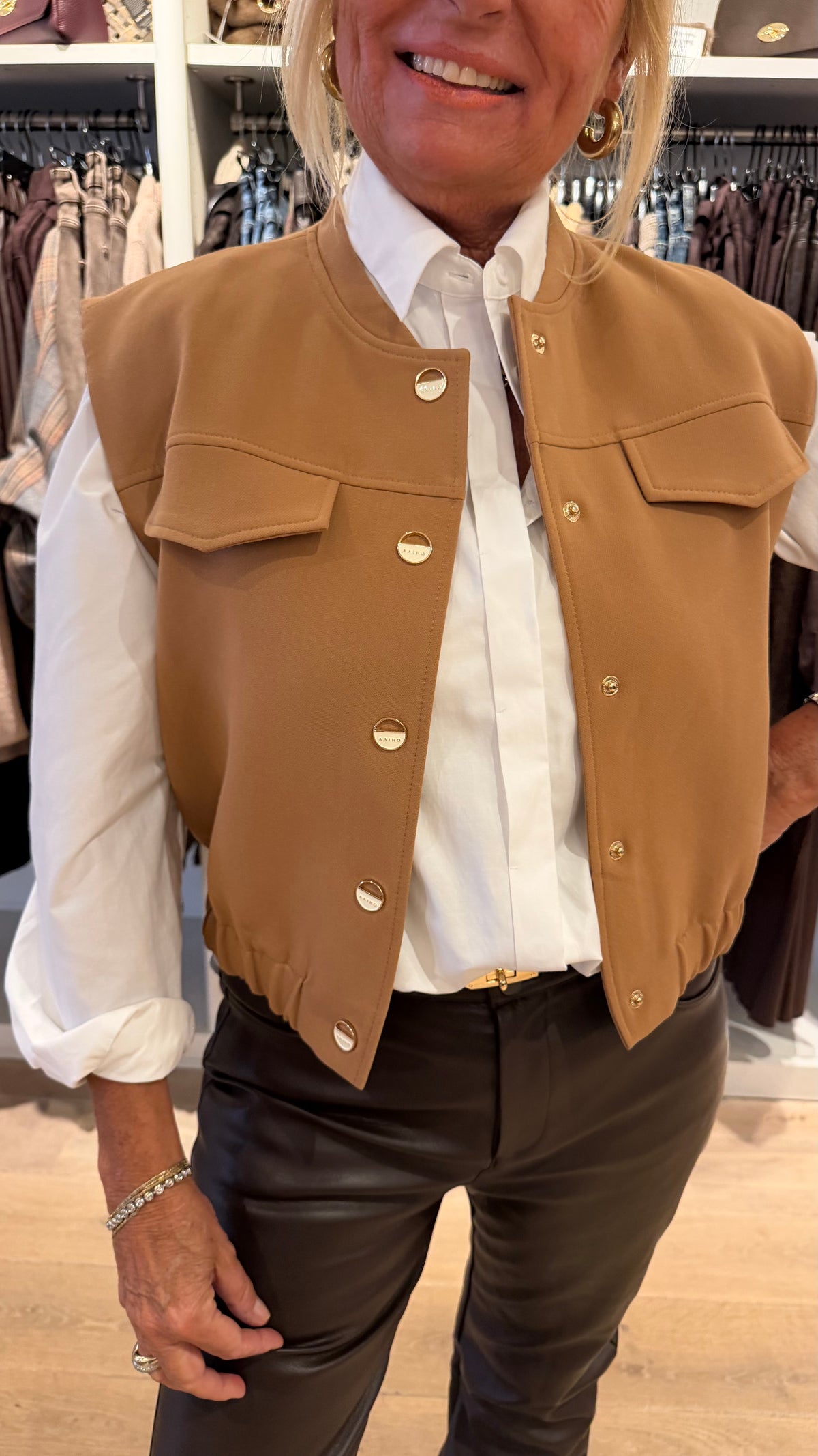 Aaiko gilet olivia