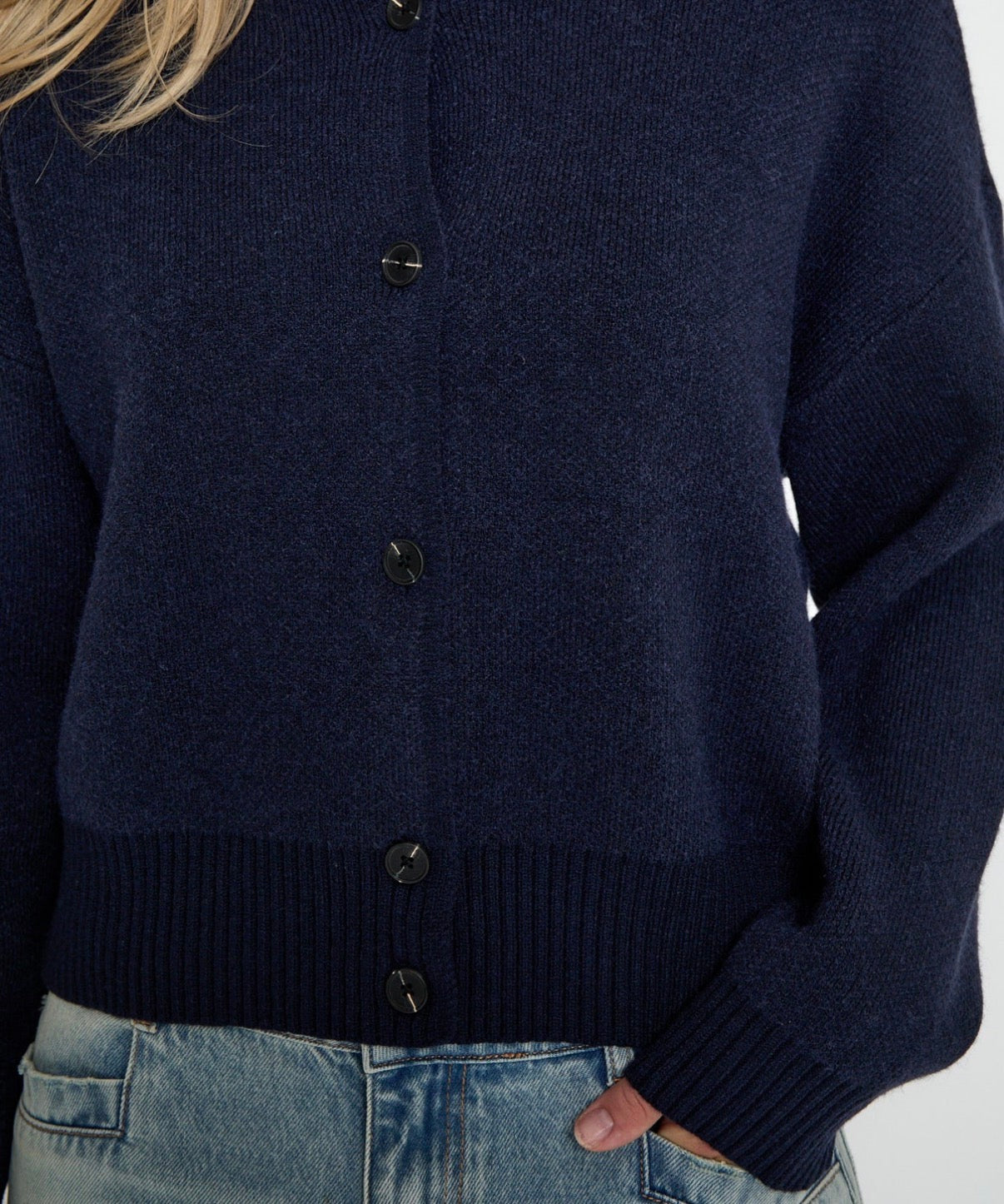 Peppercorn sindy knit bomber