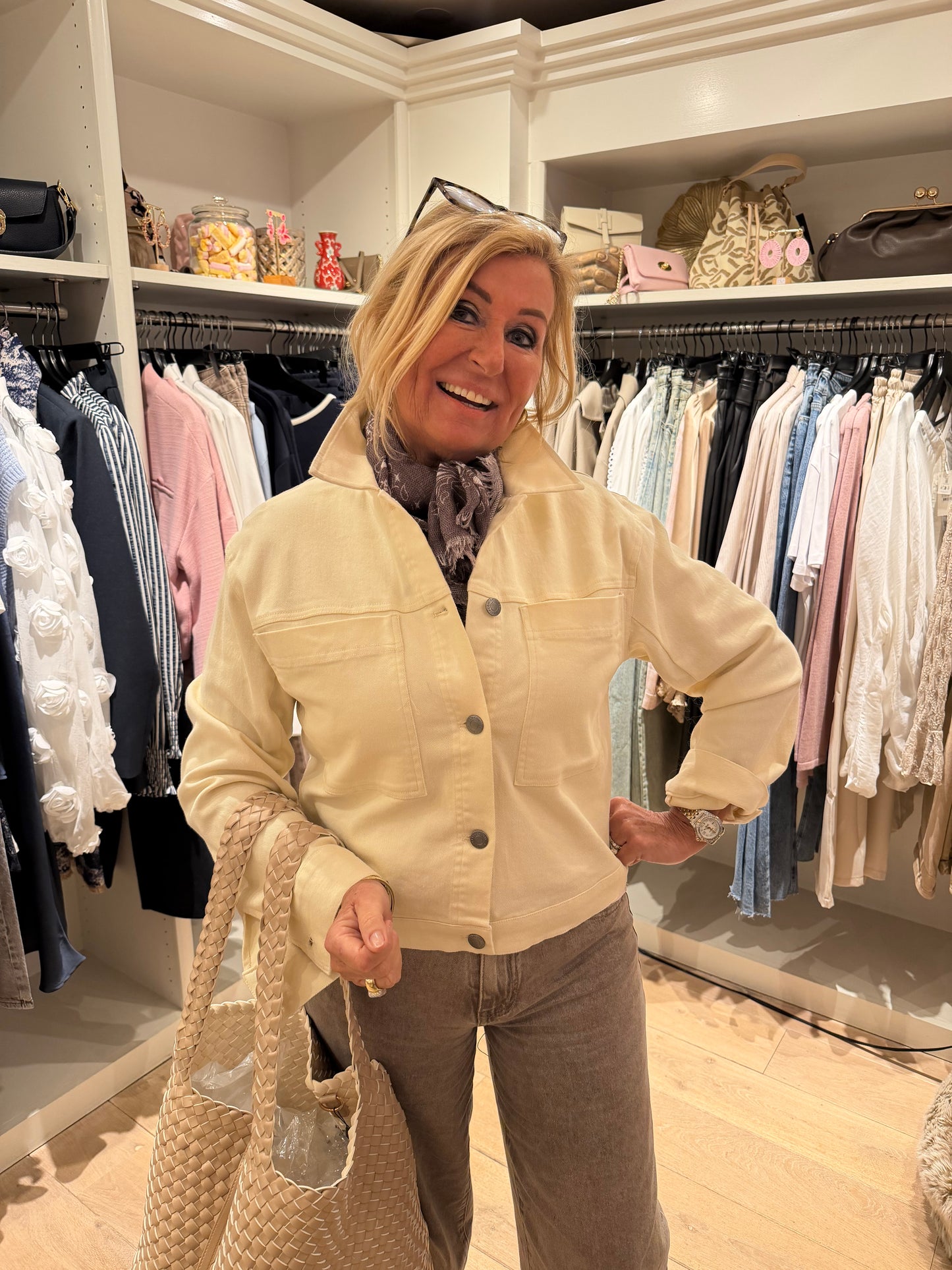 Soya concept denim jacket