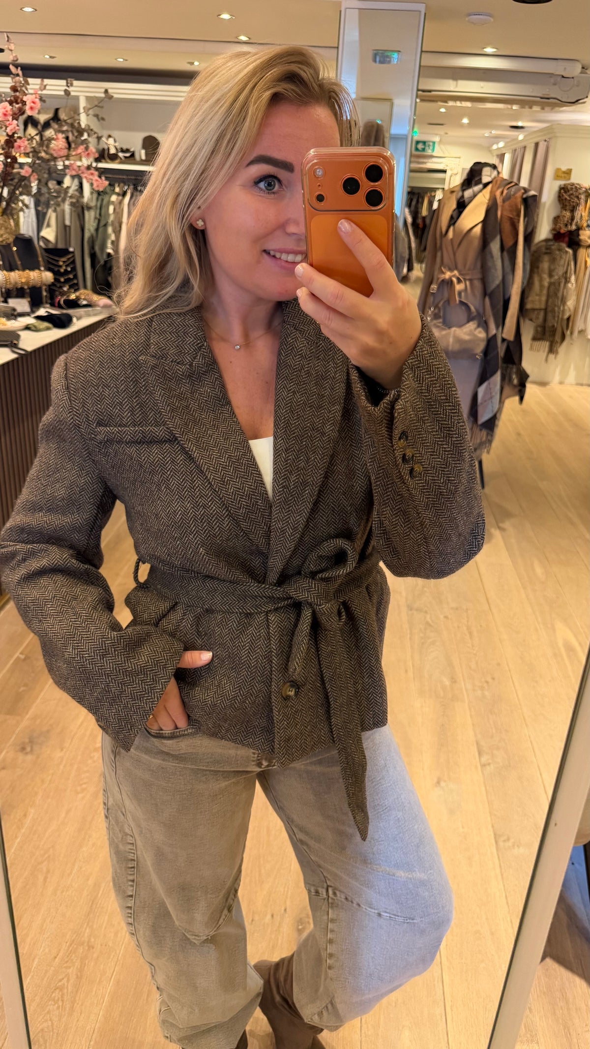 Blazer vivi herringbone