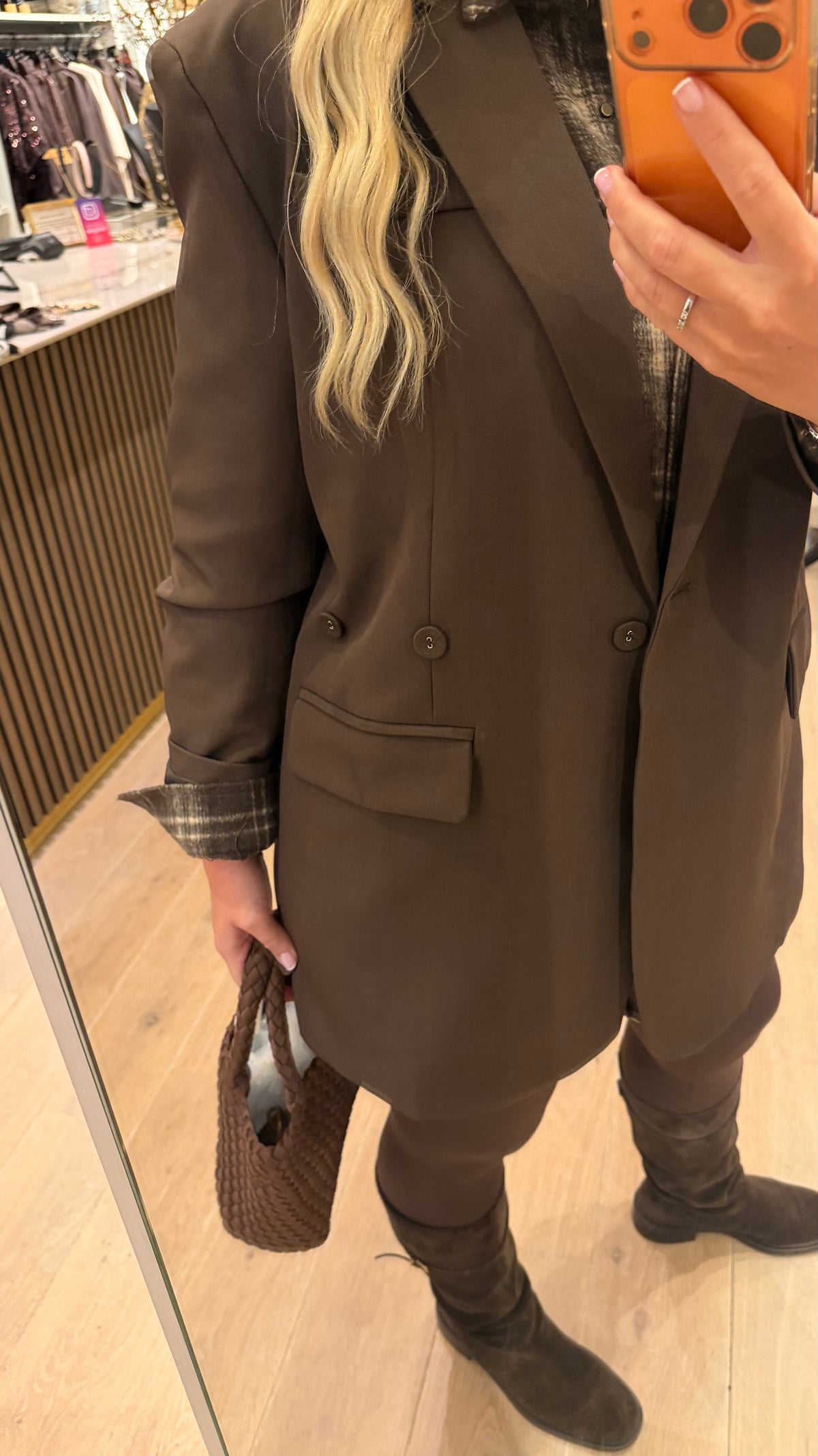 Blazer queen bruin