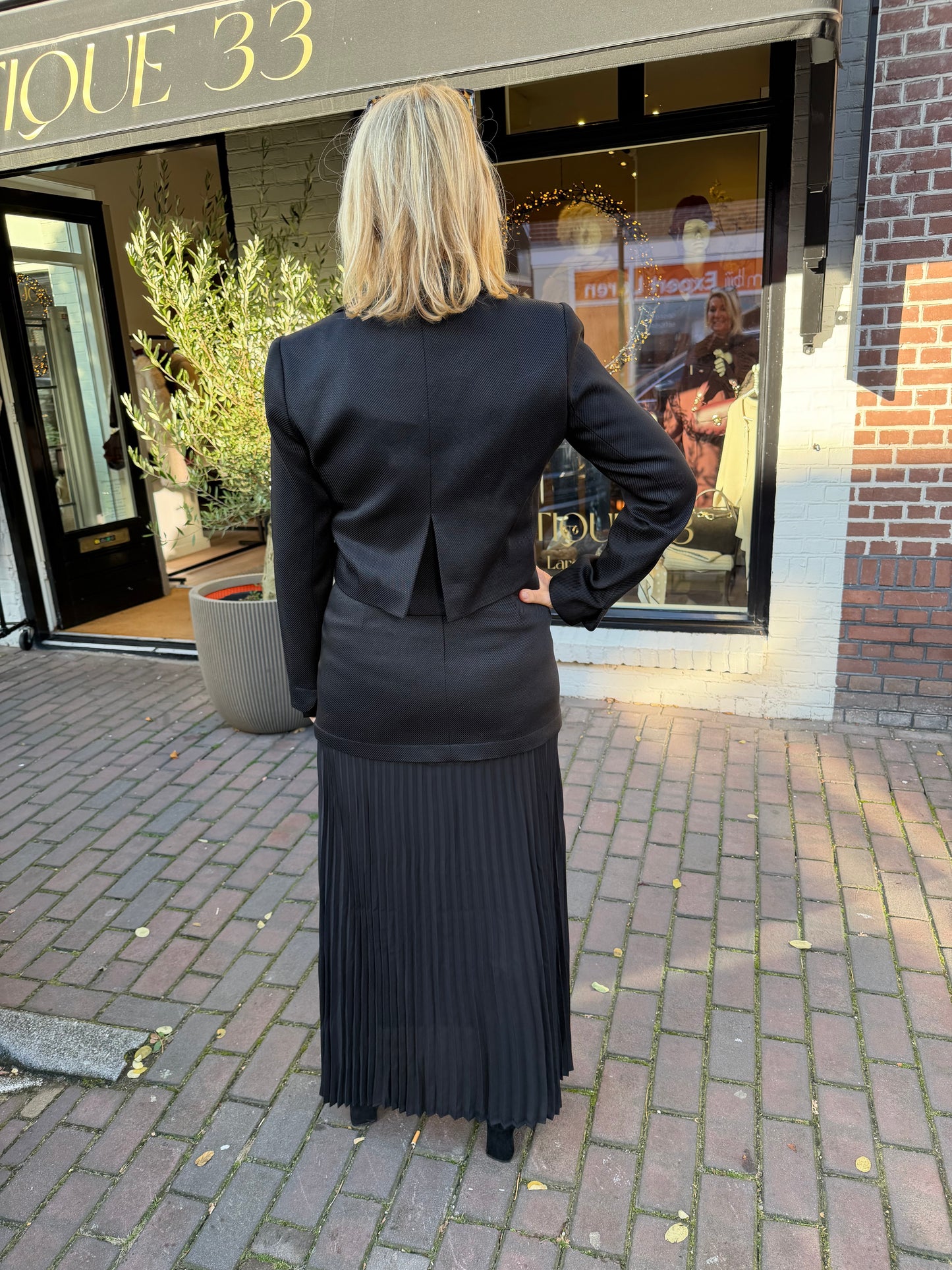 Bruuns bazaar rok shennia zwart