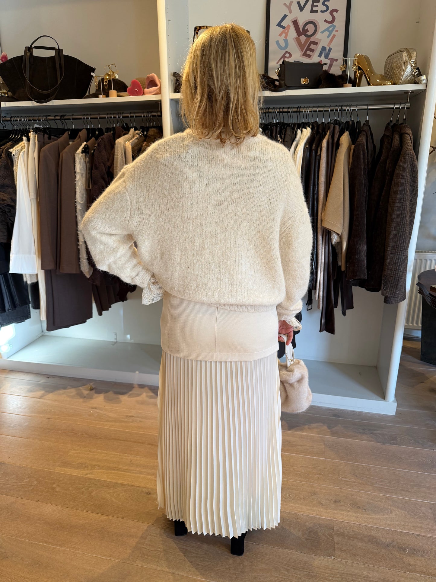 Bruuns bazaar rok shennia creme