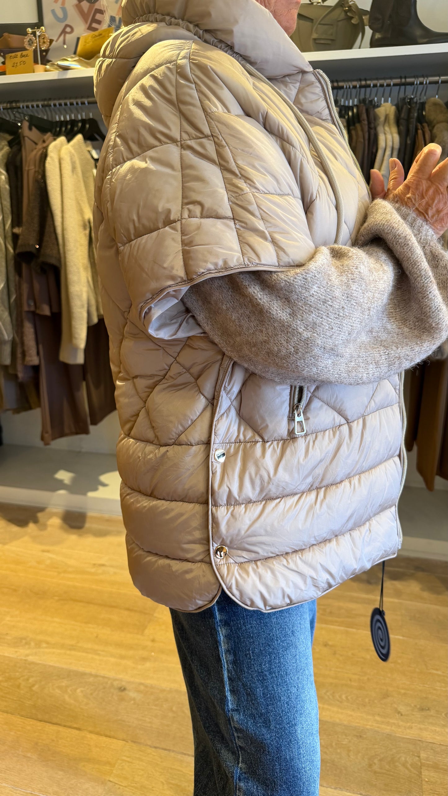 Bodywarmer gevoerd