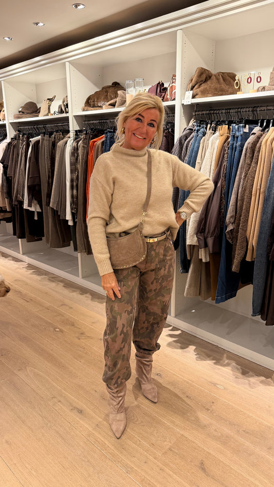 Cargo broek roest