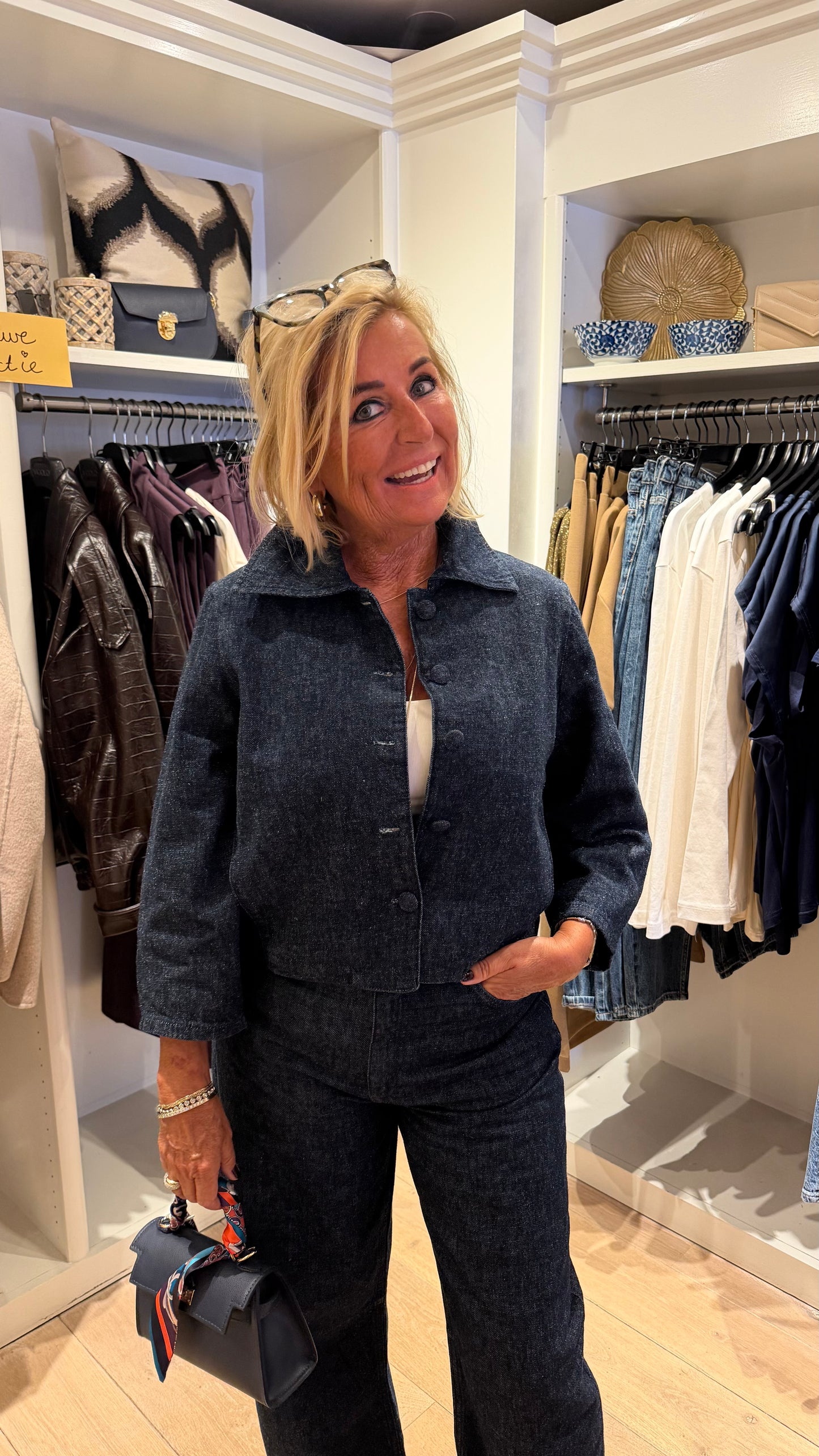 Selected denim jacket hanny