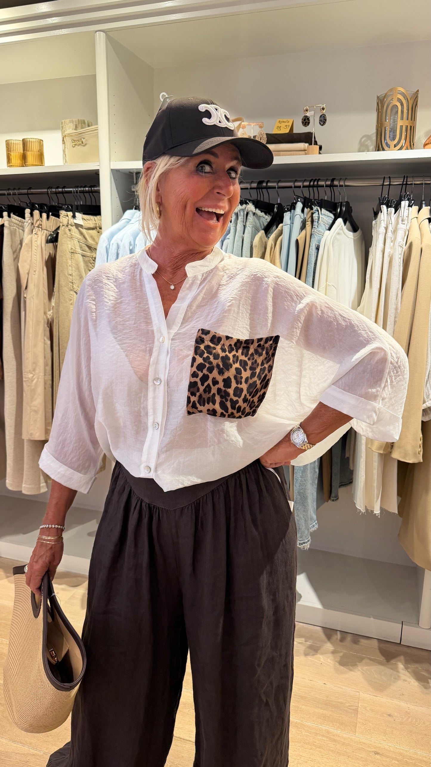 Blouse panter