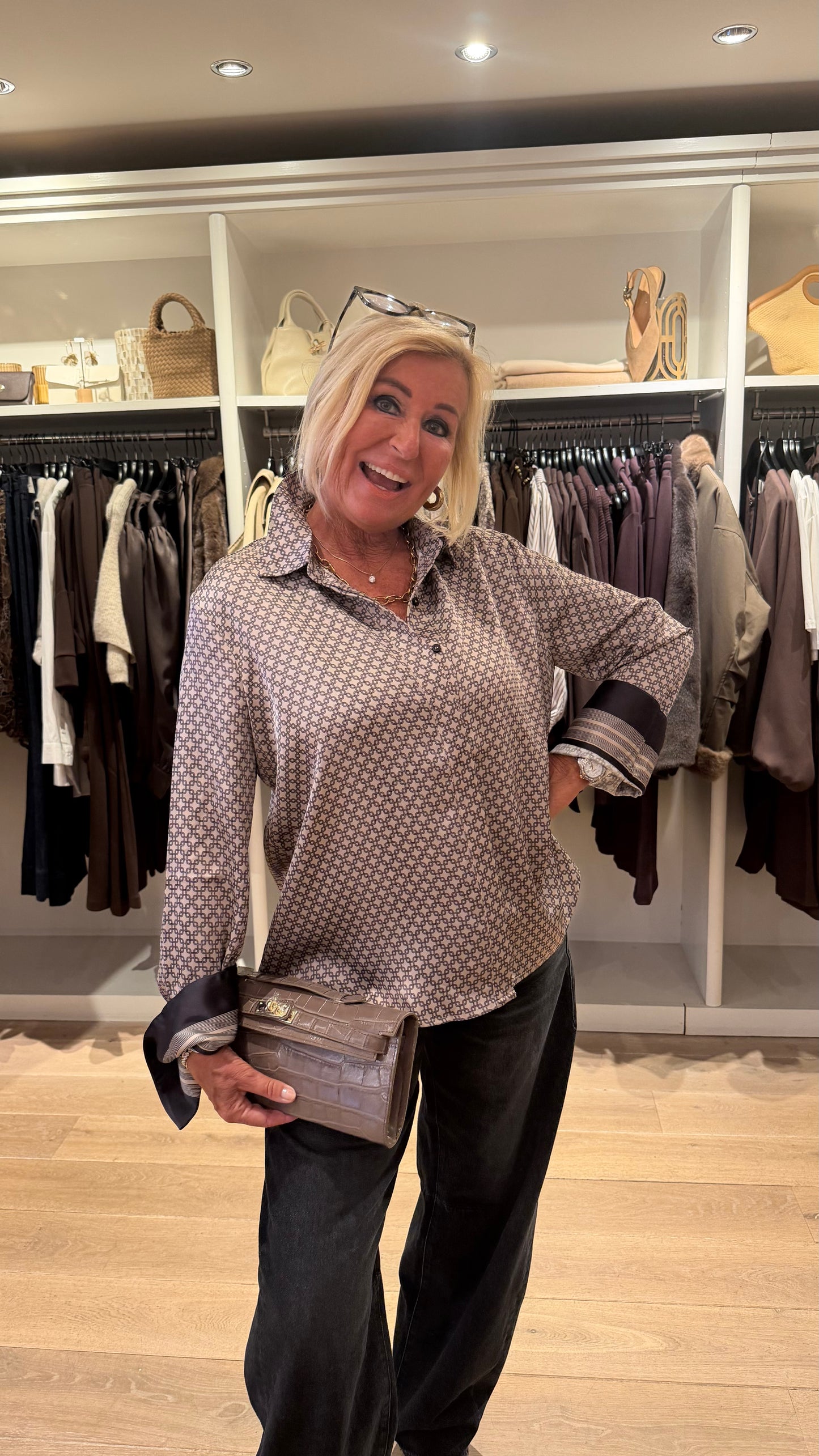Neo noir Blouse mistain