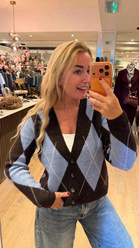 Culture vest argyle