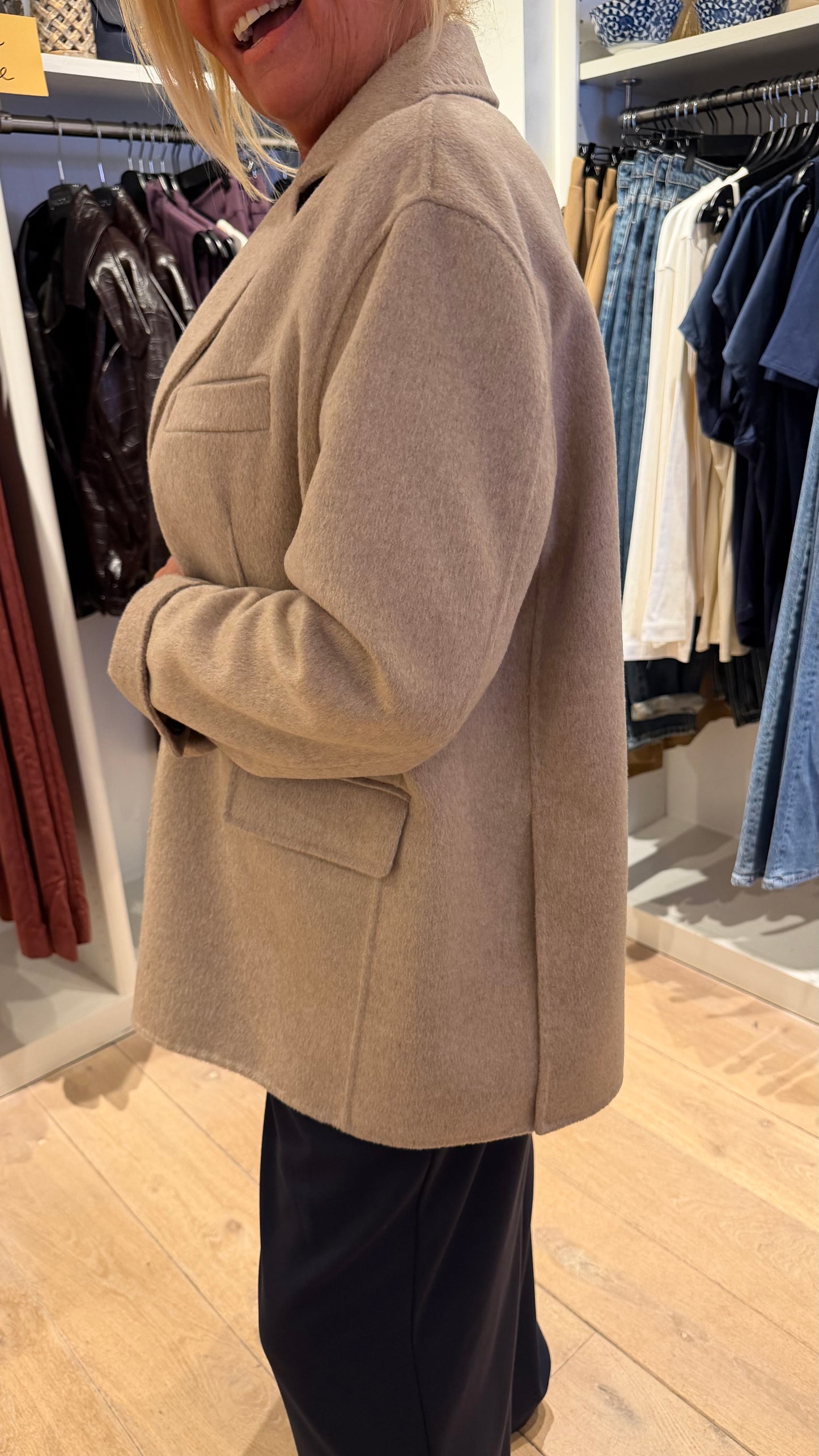 Vicolo blazer jas zand