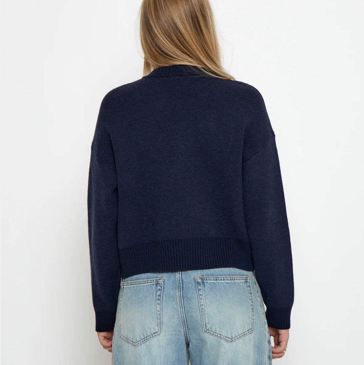 Peppercorn sindy knit bomber