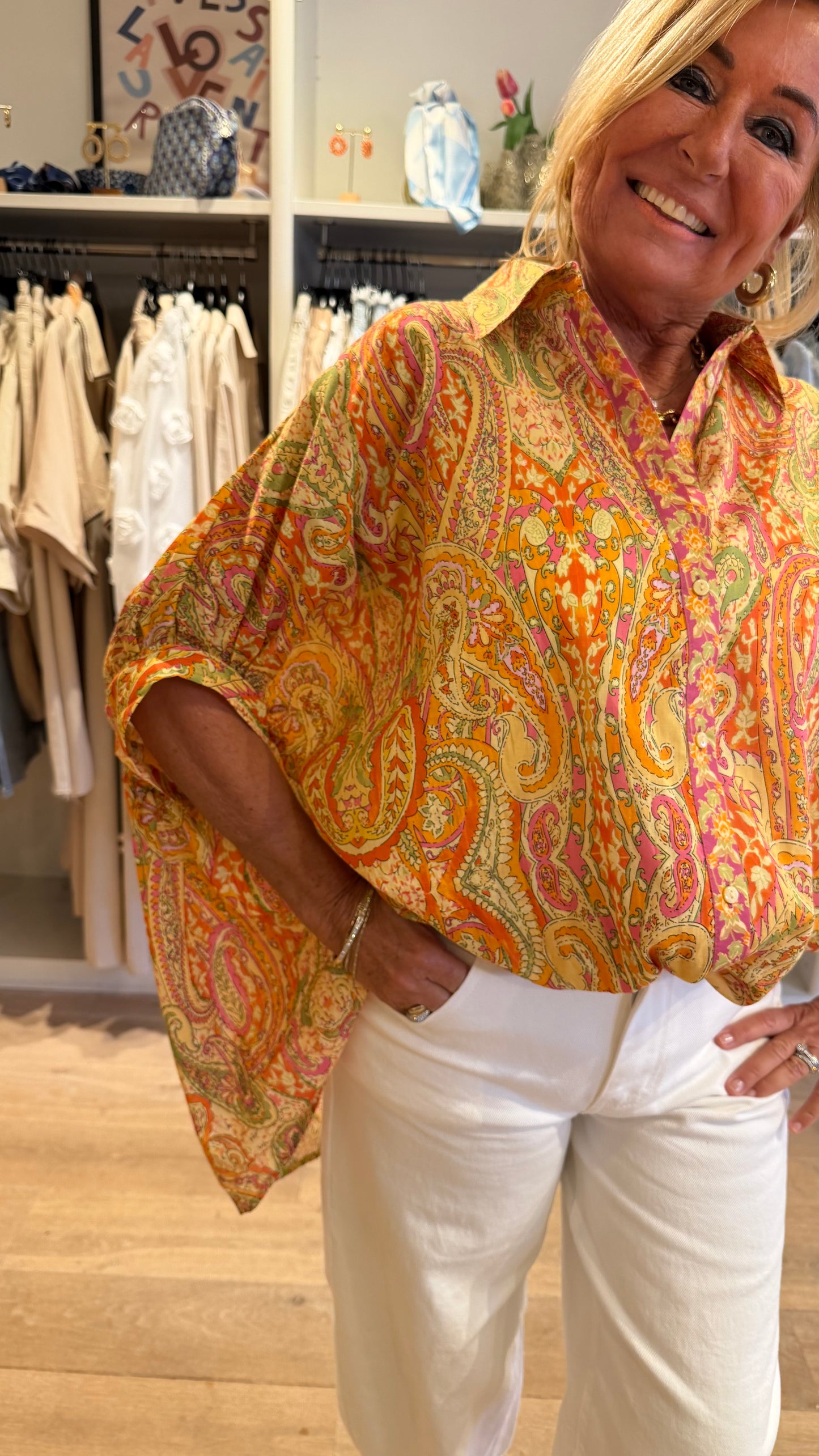 Blouse print goa