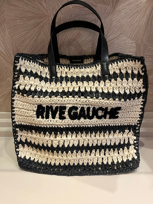Tas zwart wit rive gauxche