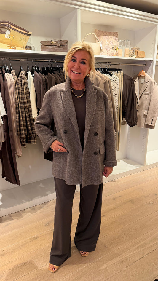 Vicolo blazer jas taupe