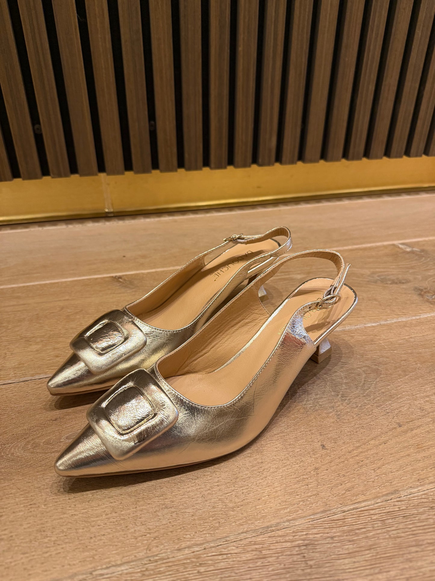 Babouche freja gold