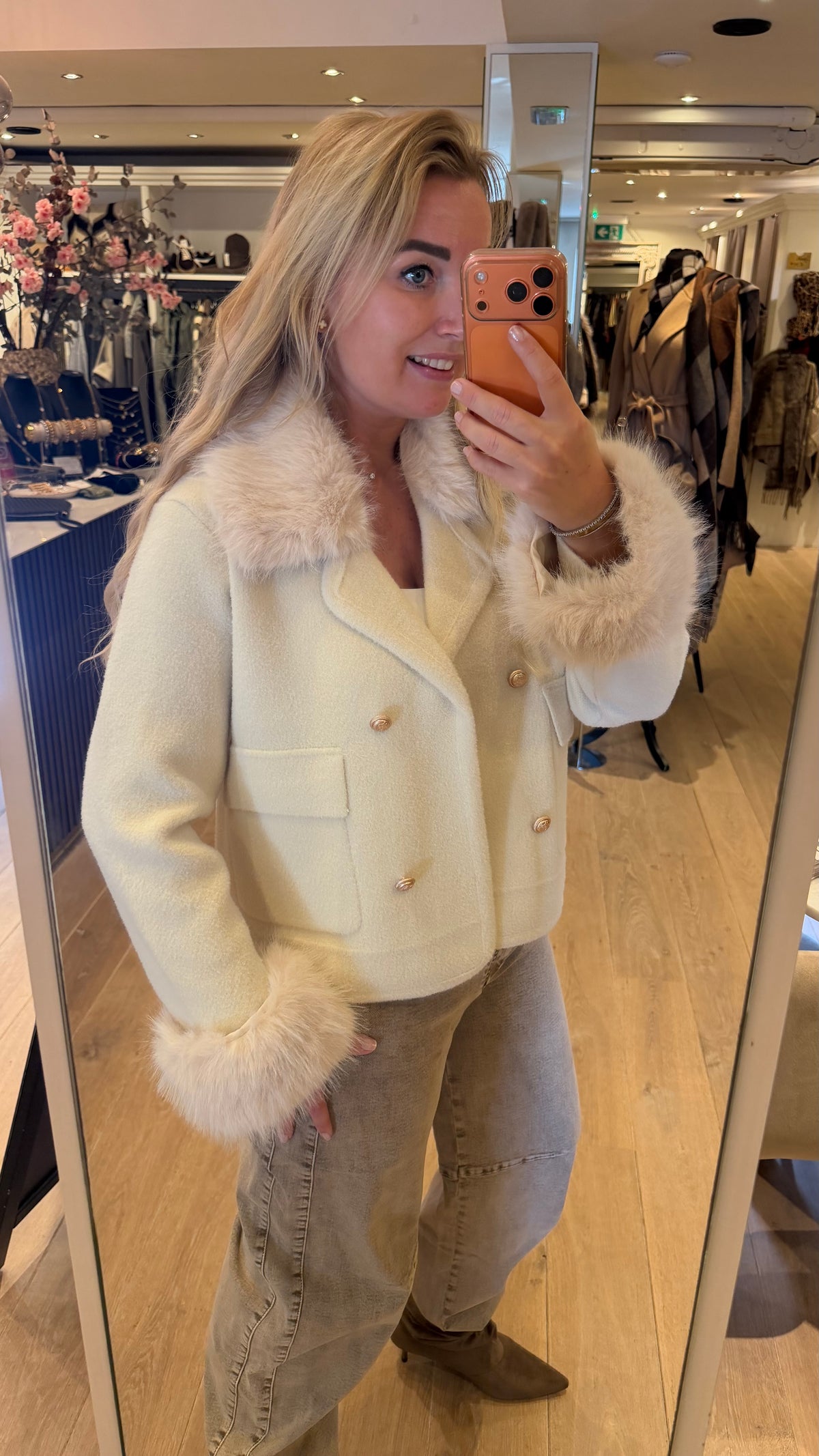 Vest blazer wolwit