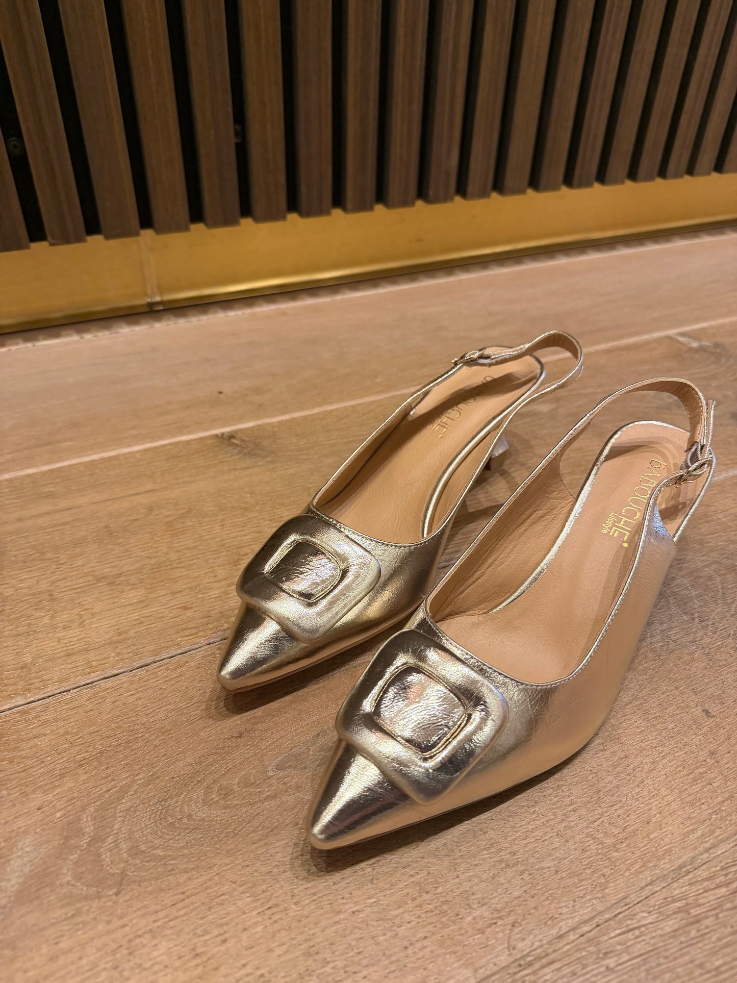 Babouche freja gold
