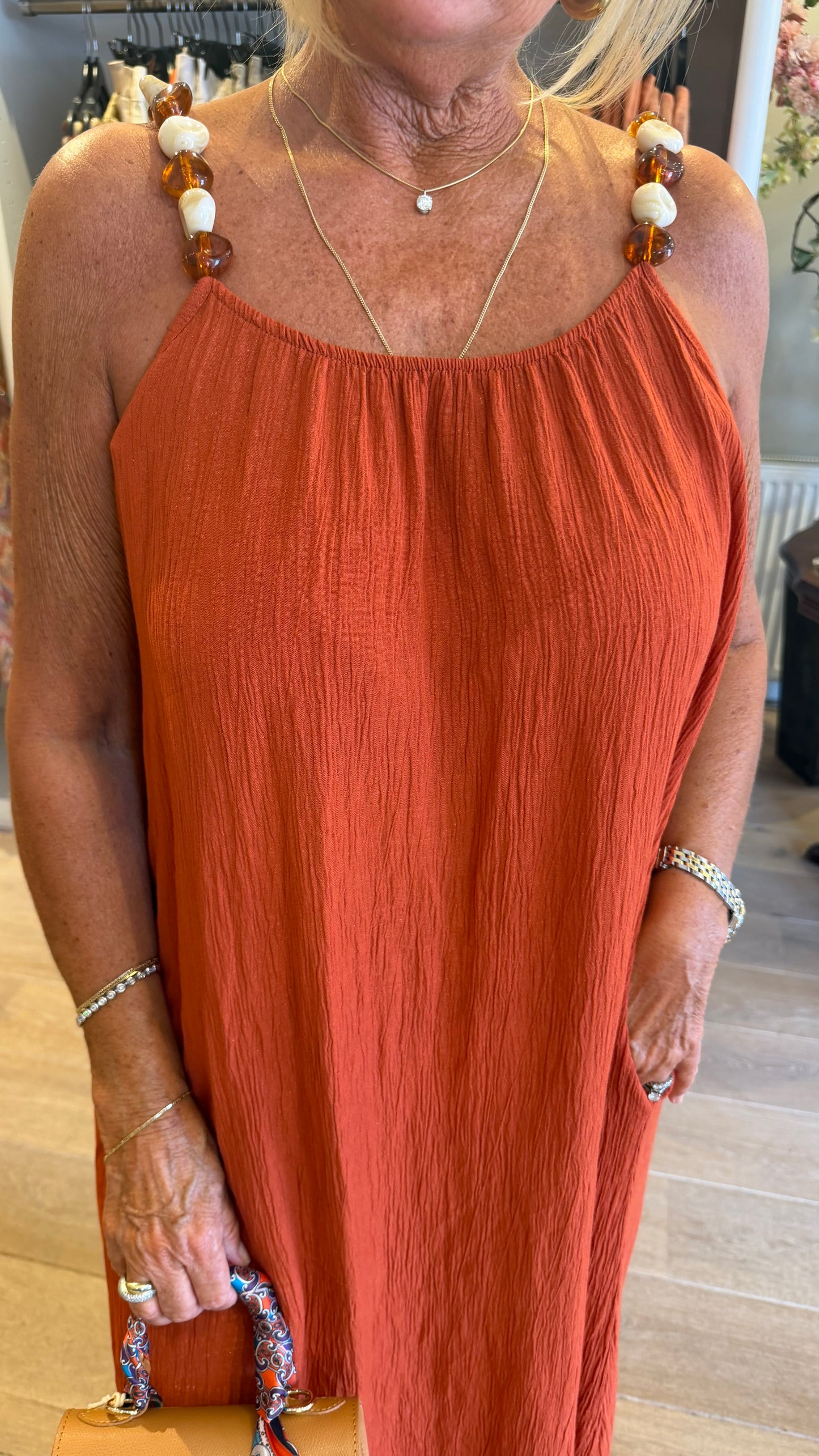 Jurk viscose mariska
