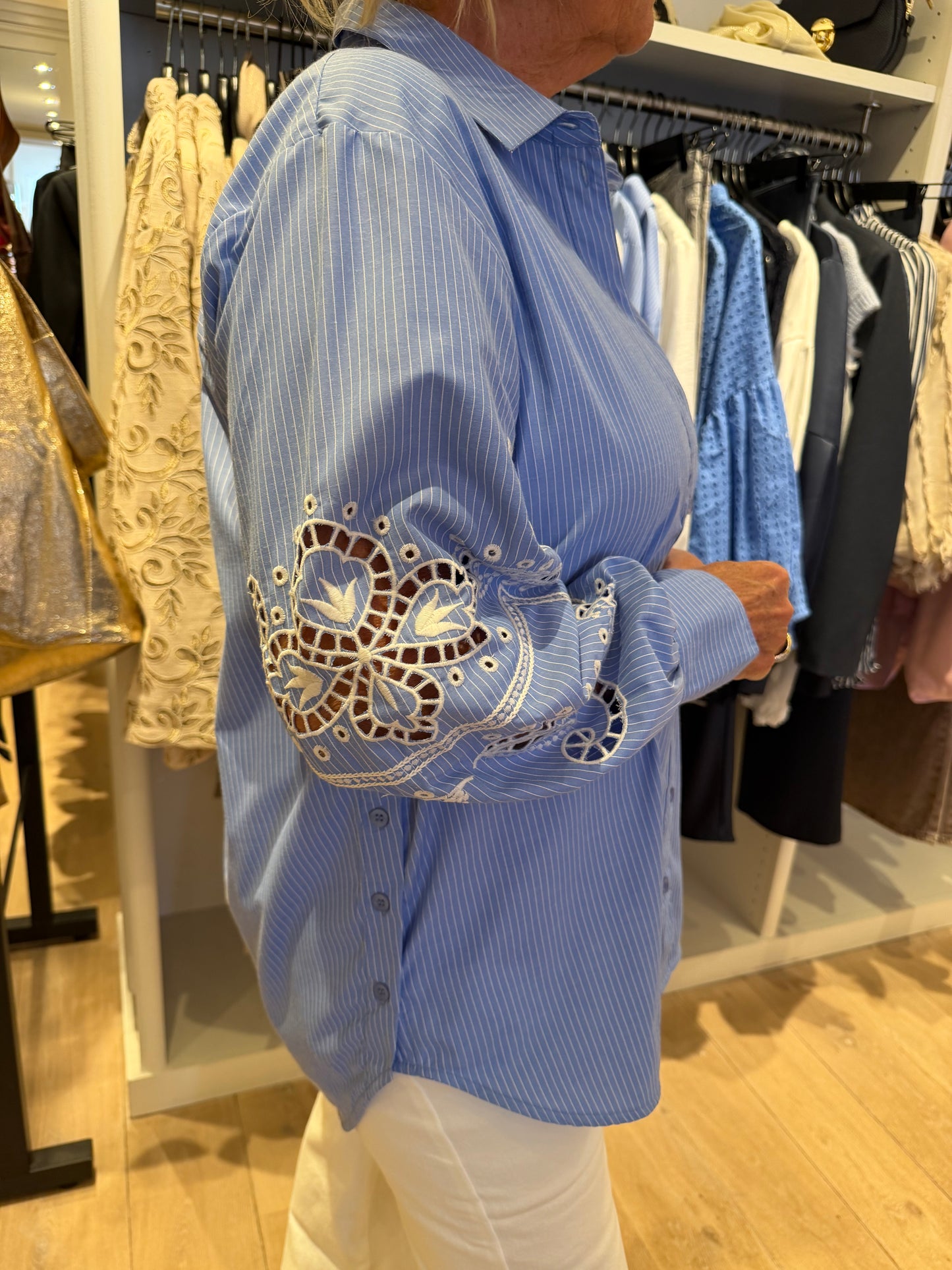 Blouse peppercorn lace