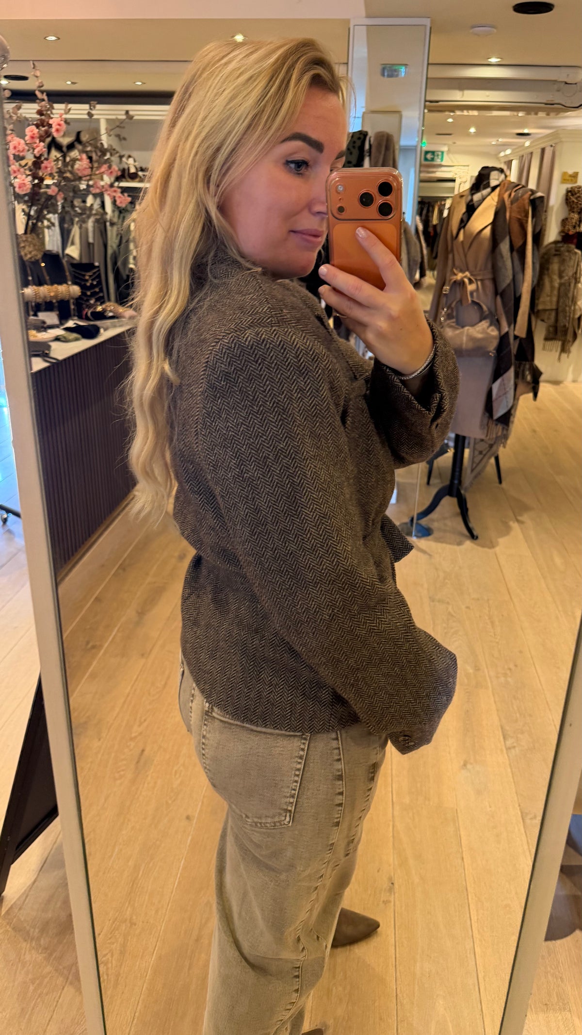Blazer vivi herringbone