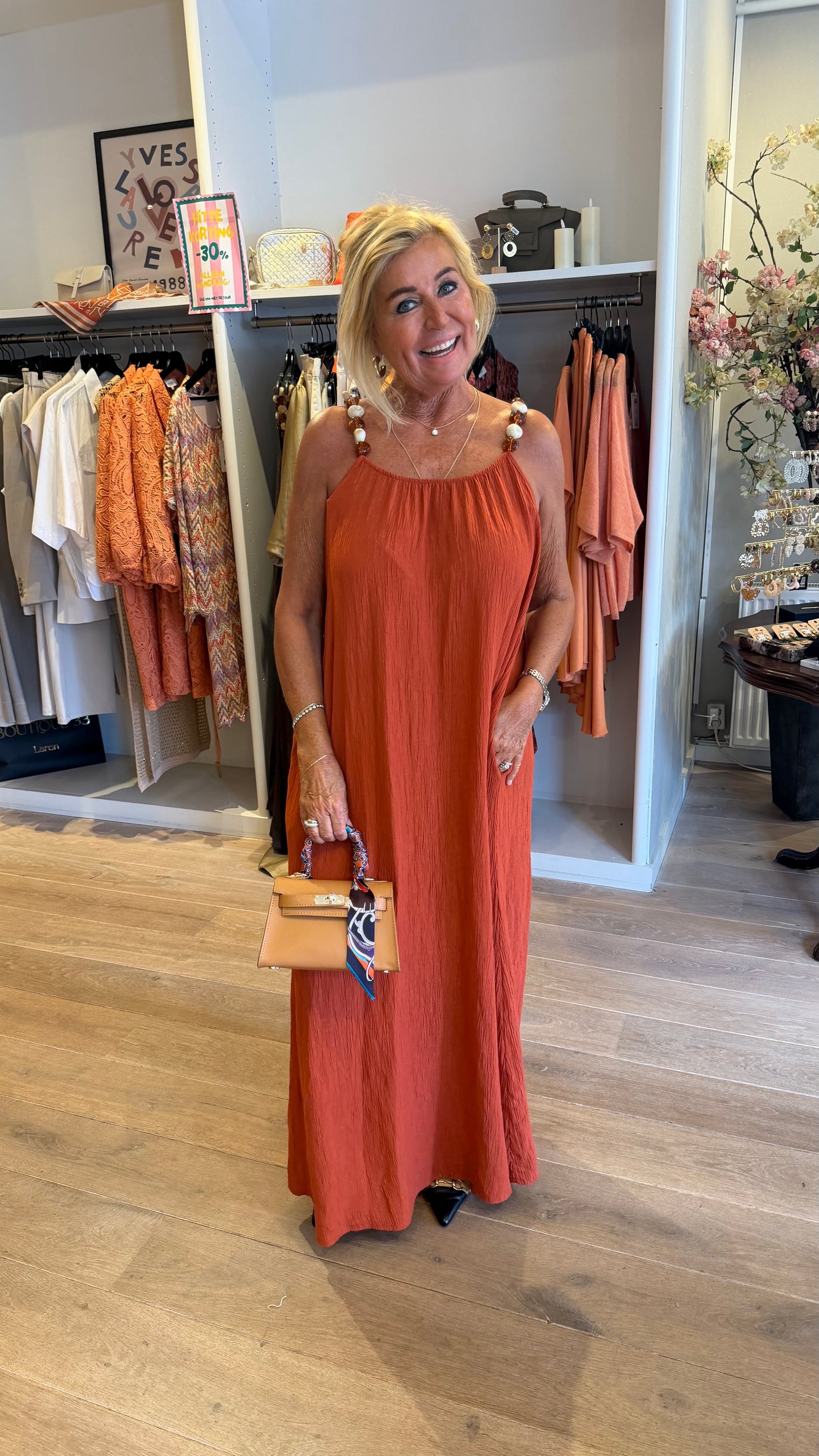 Jurk viscose mariska