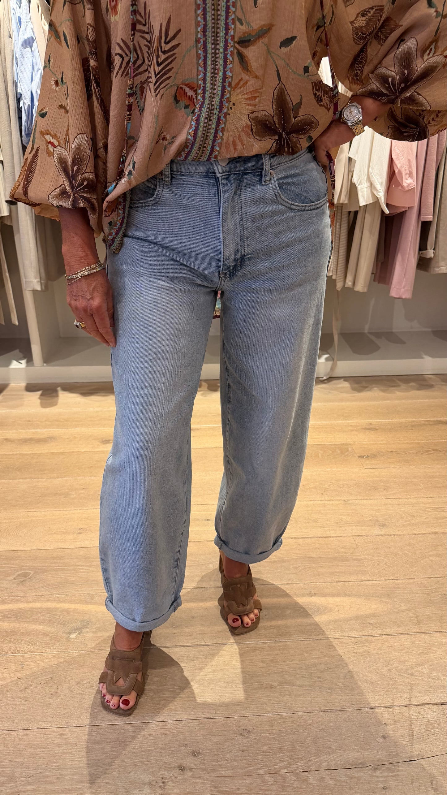 Jeans barrel