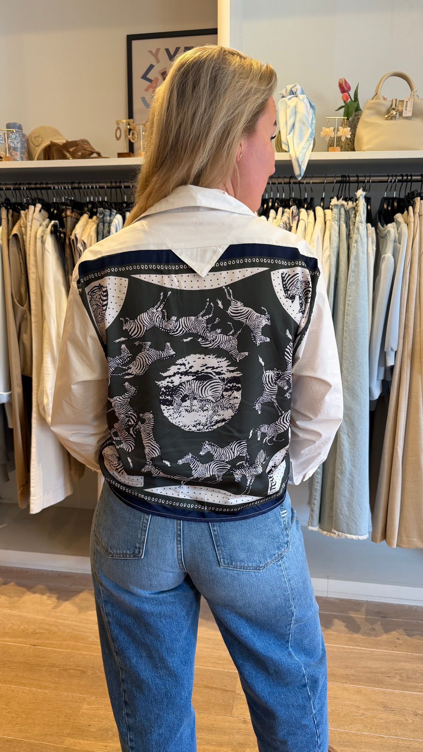 Blouse print