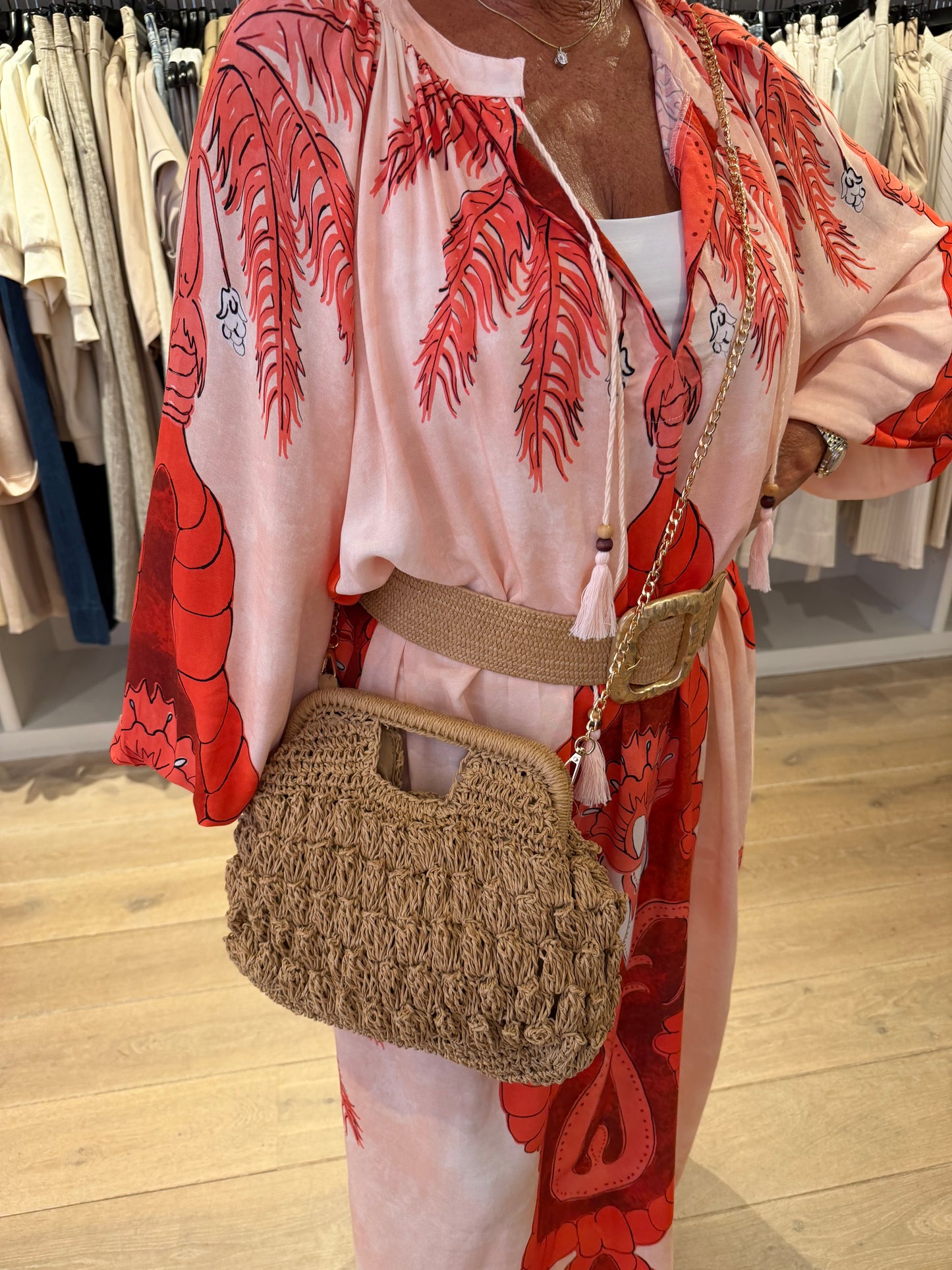 Clutch/tas riet
